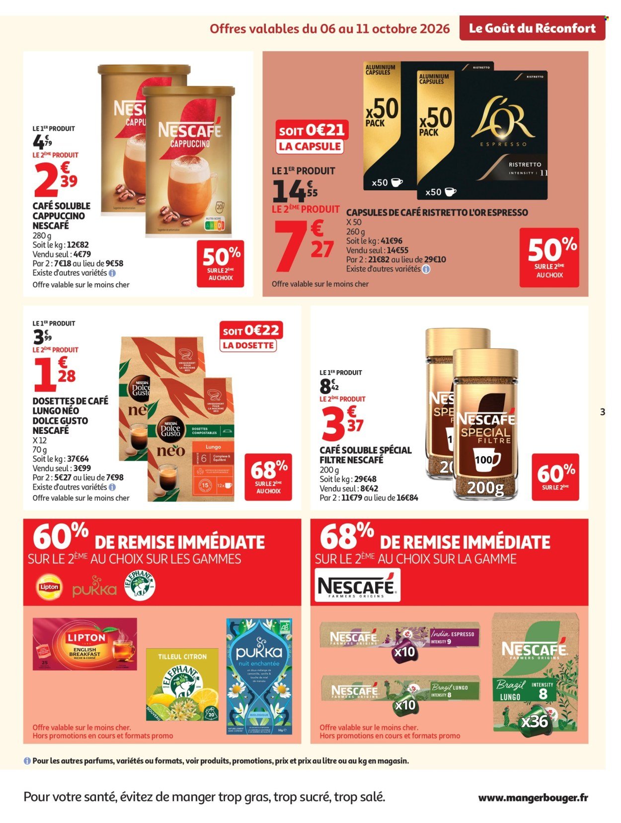 Catalogue AUCHAN - Café, automne supers