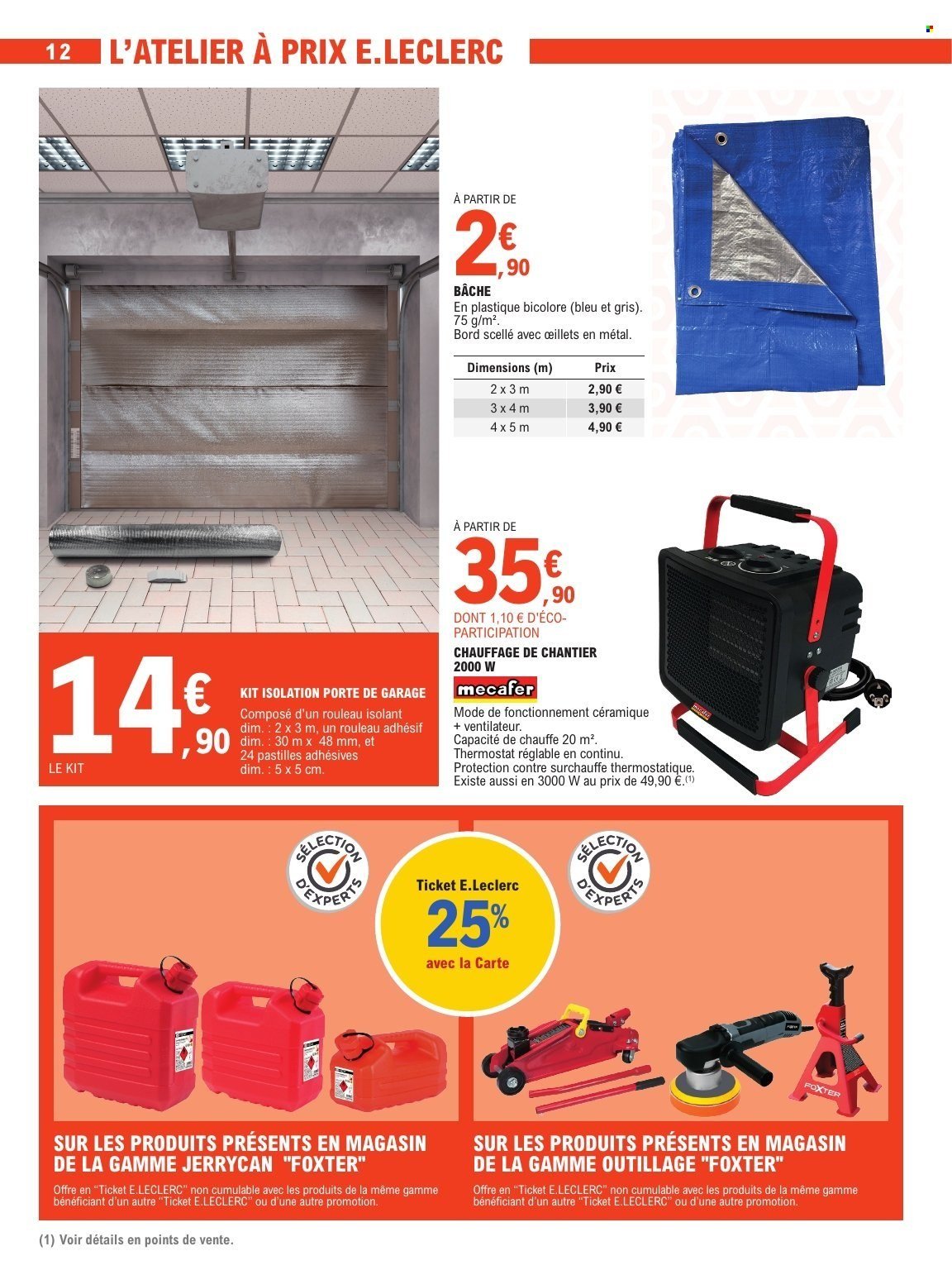 Catalogue E.LECLERC - BRICOLAGE