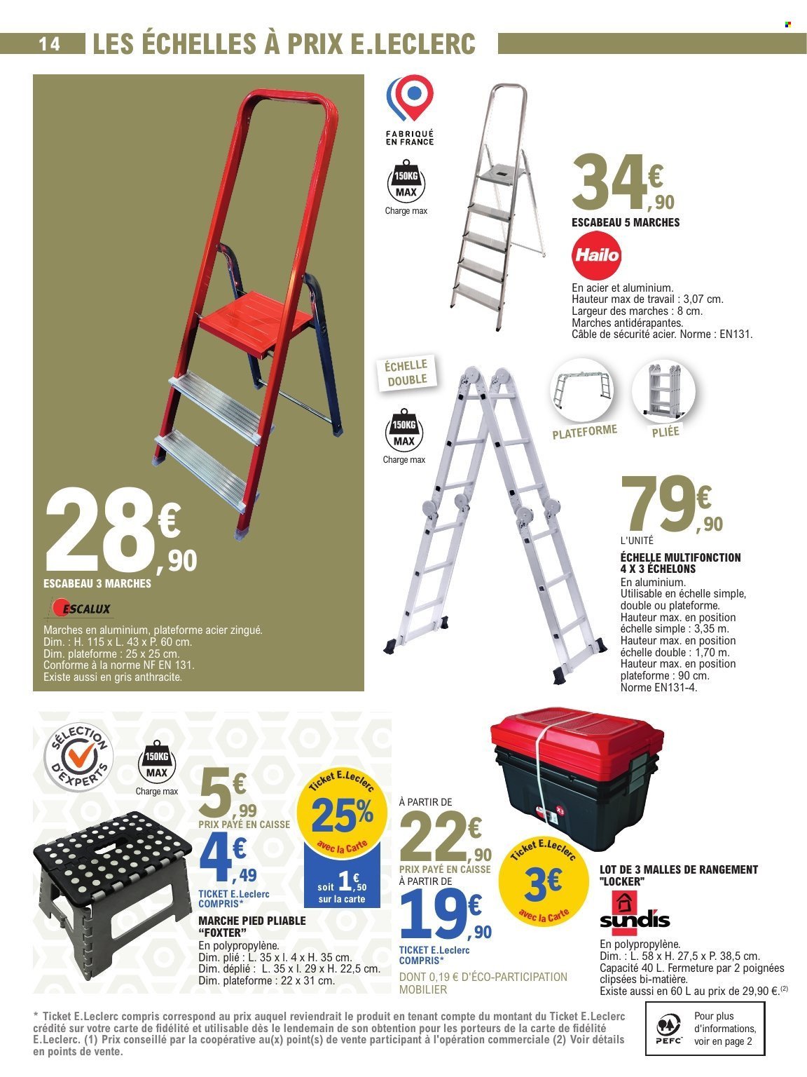 Catalogue E.LECLERC - BRICOLAGE