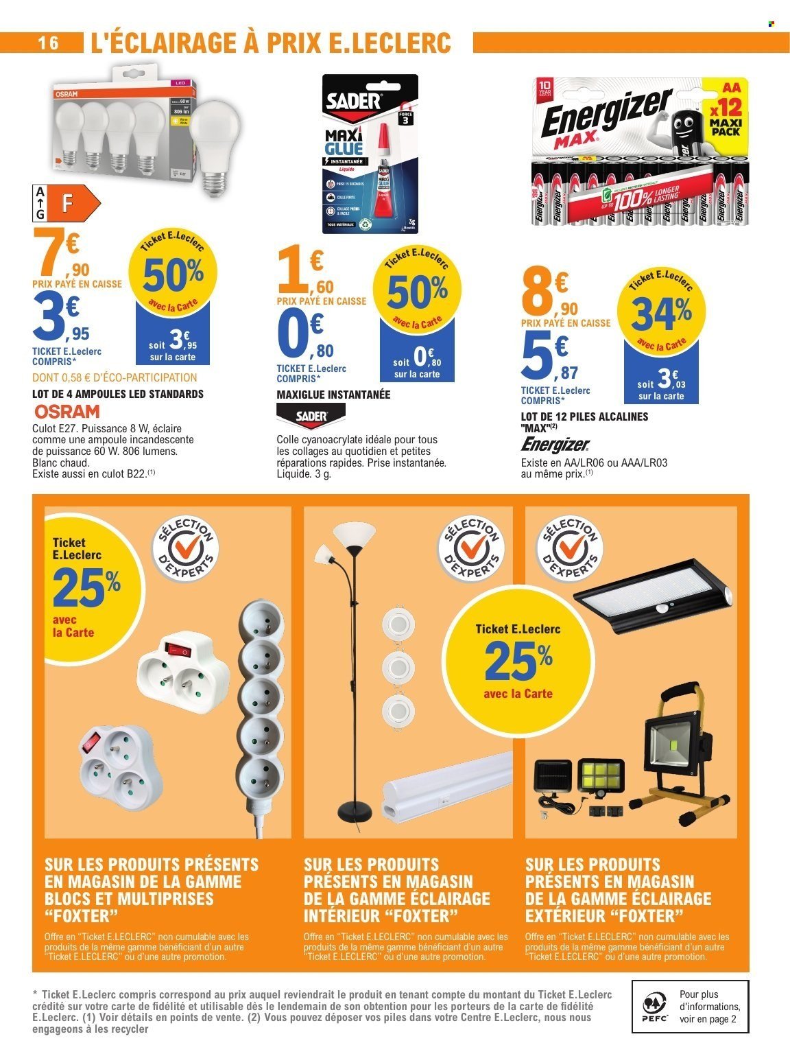 Catalogue E.LECLERC - BRICOLAGE