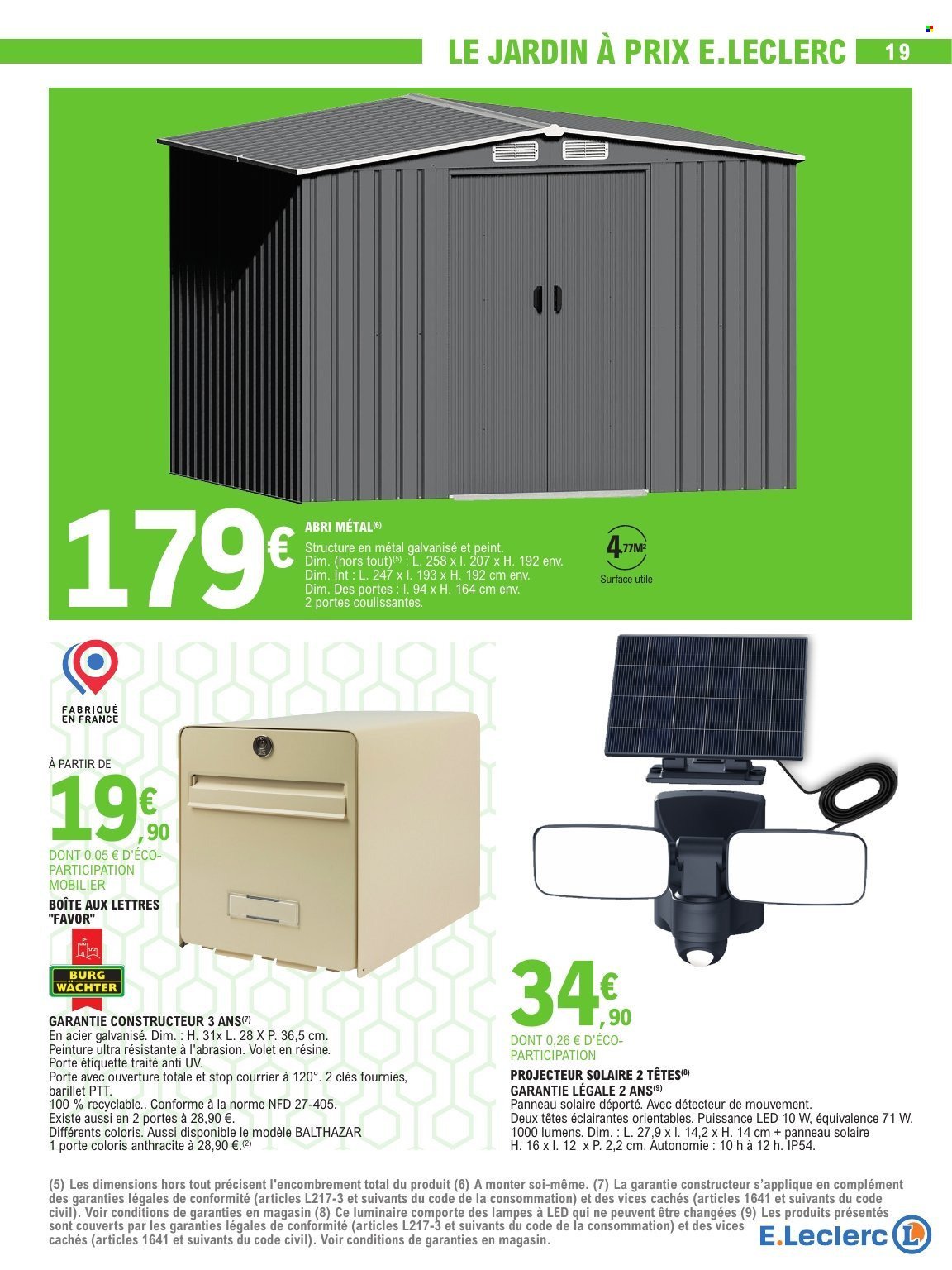 Catalogue E.LECLERC - BRICOLAGE