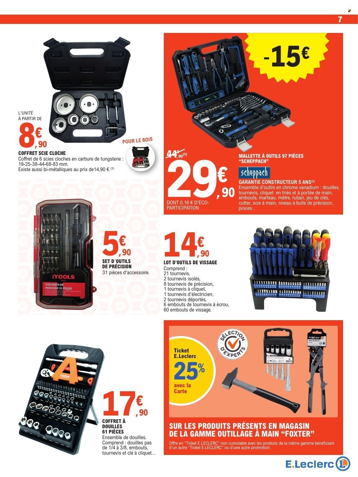 Catalogue E.LECLERC - BRICOLAGE