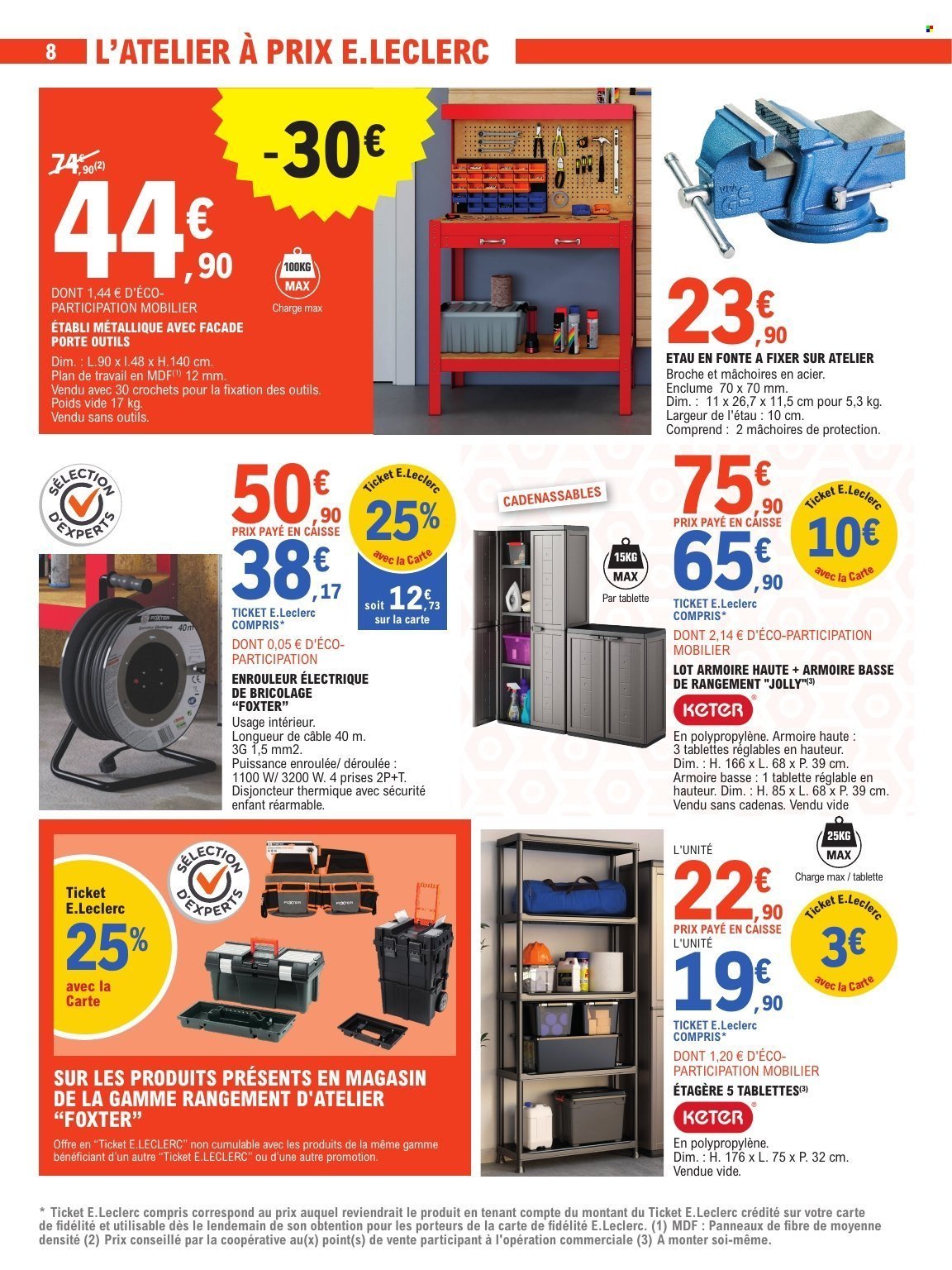 Catalogue E.LECLERC - BRICOLAGE