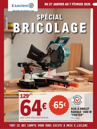Catalogue E.LECLERC - BRICOLAGE