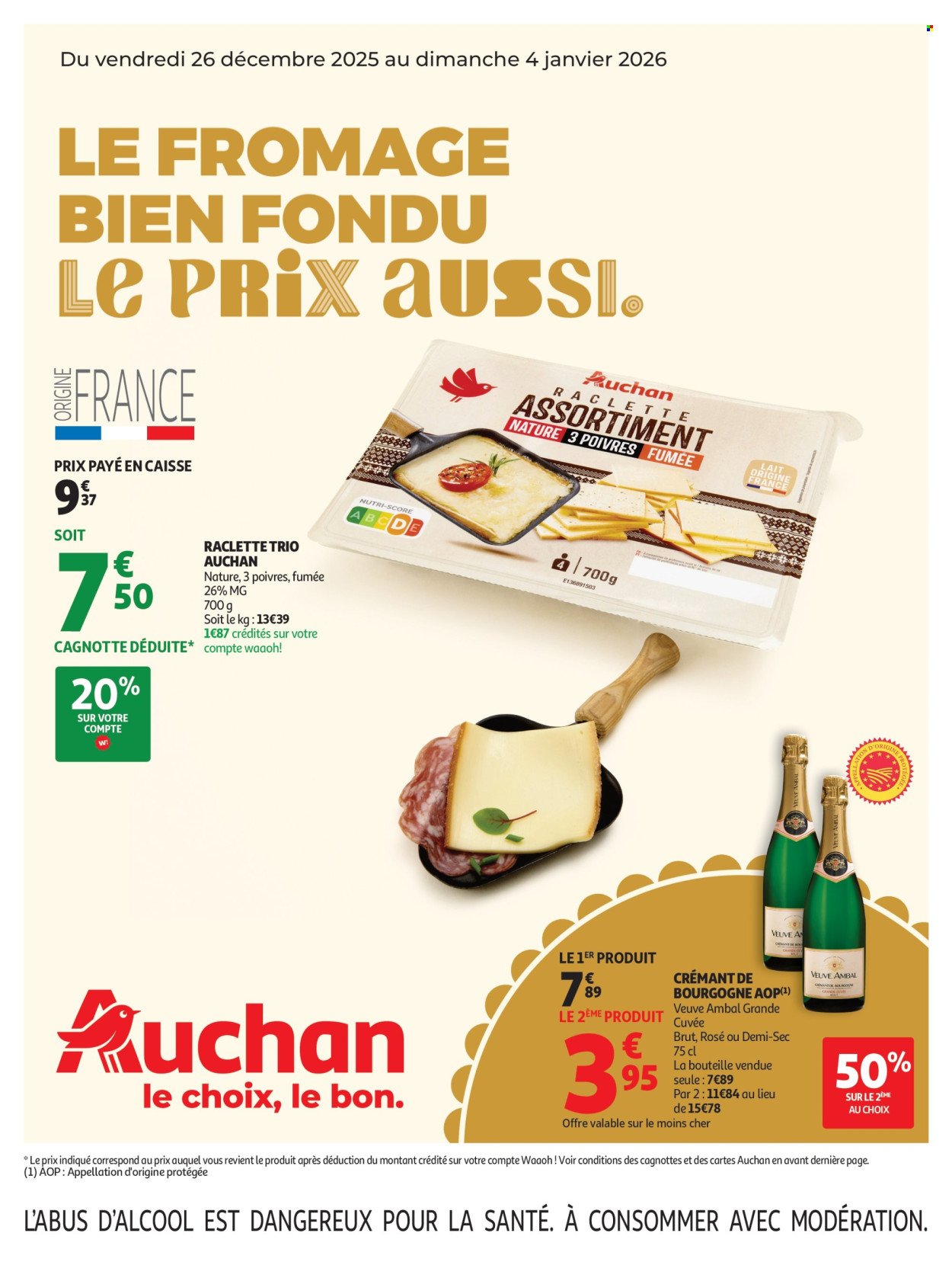 Catalogue AUCHAN - Tout pour le réveillon