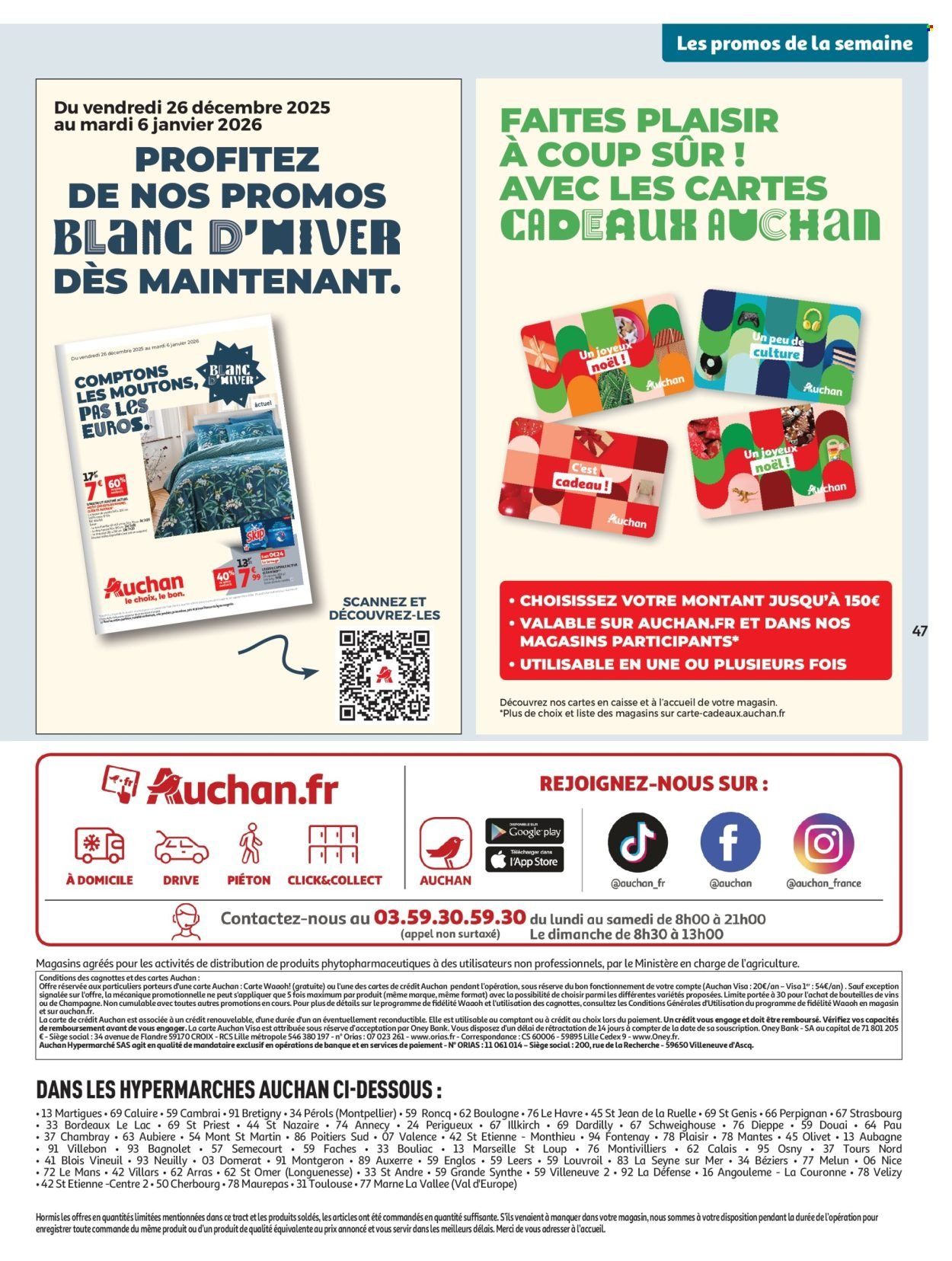 Catalogue AUCHAN - Tout pour le réveillon (2025-12-26 - 2026-01-04)