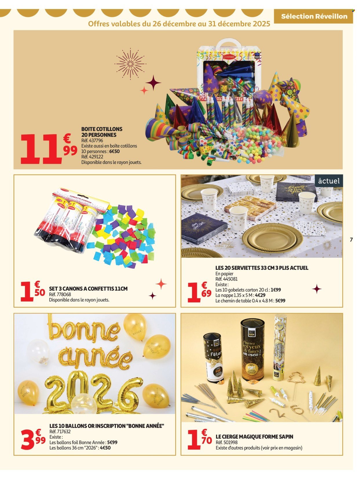 Catalogue AUCHAN - Tout pour le réveillon (2025-12-26 - 2026-01-04)