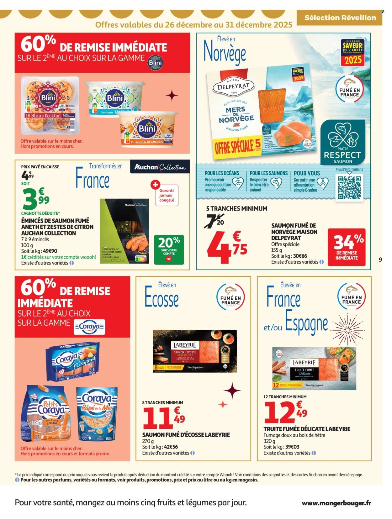 Catalogue AUCHAN - Tout pour le réveillon (2025-12-26 - 2026-01-04)