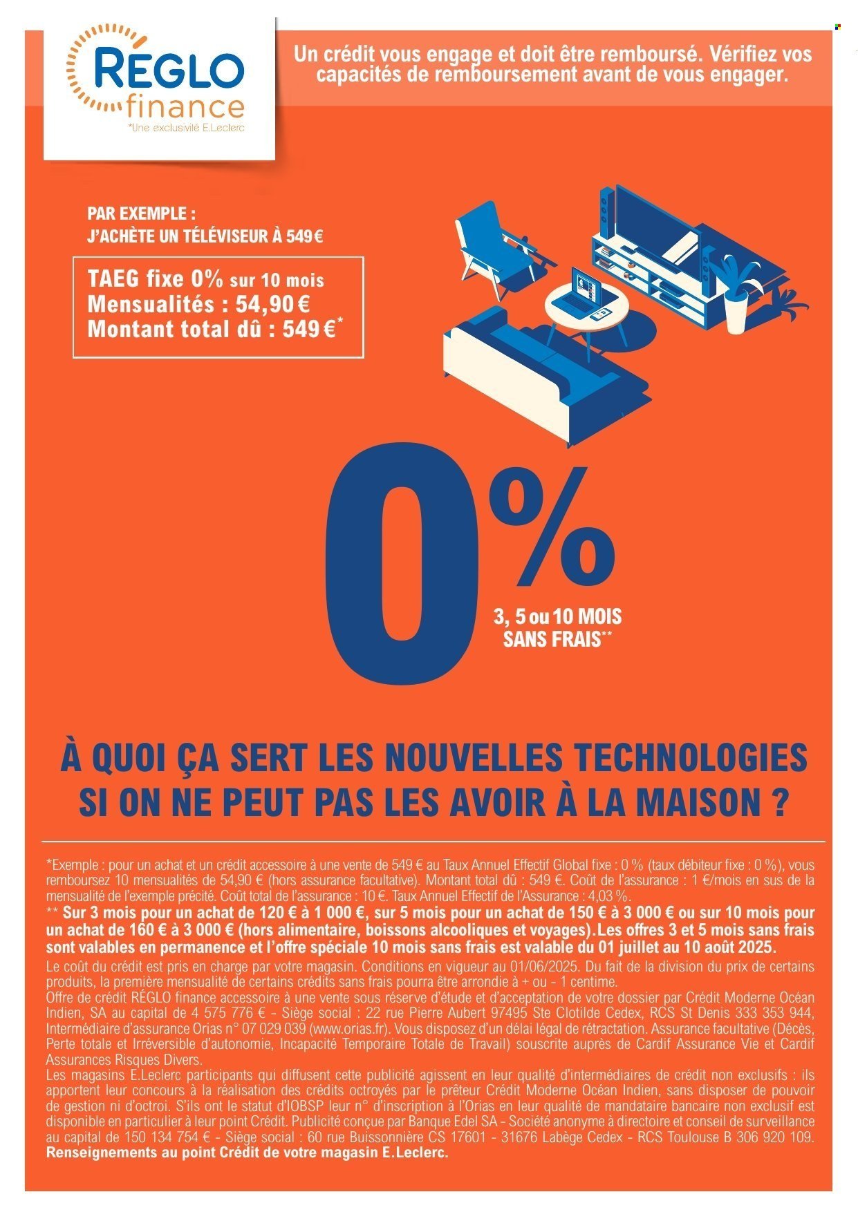 Catalogue E.LECLERC - Du mardi 29 juillet 2025 (2025-07-29 - 2025-08-10)
