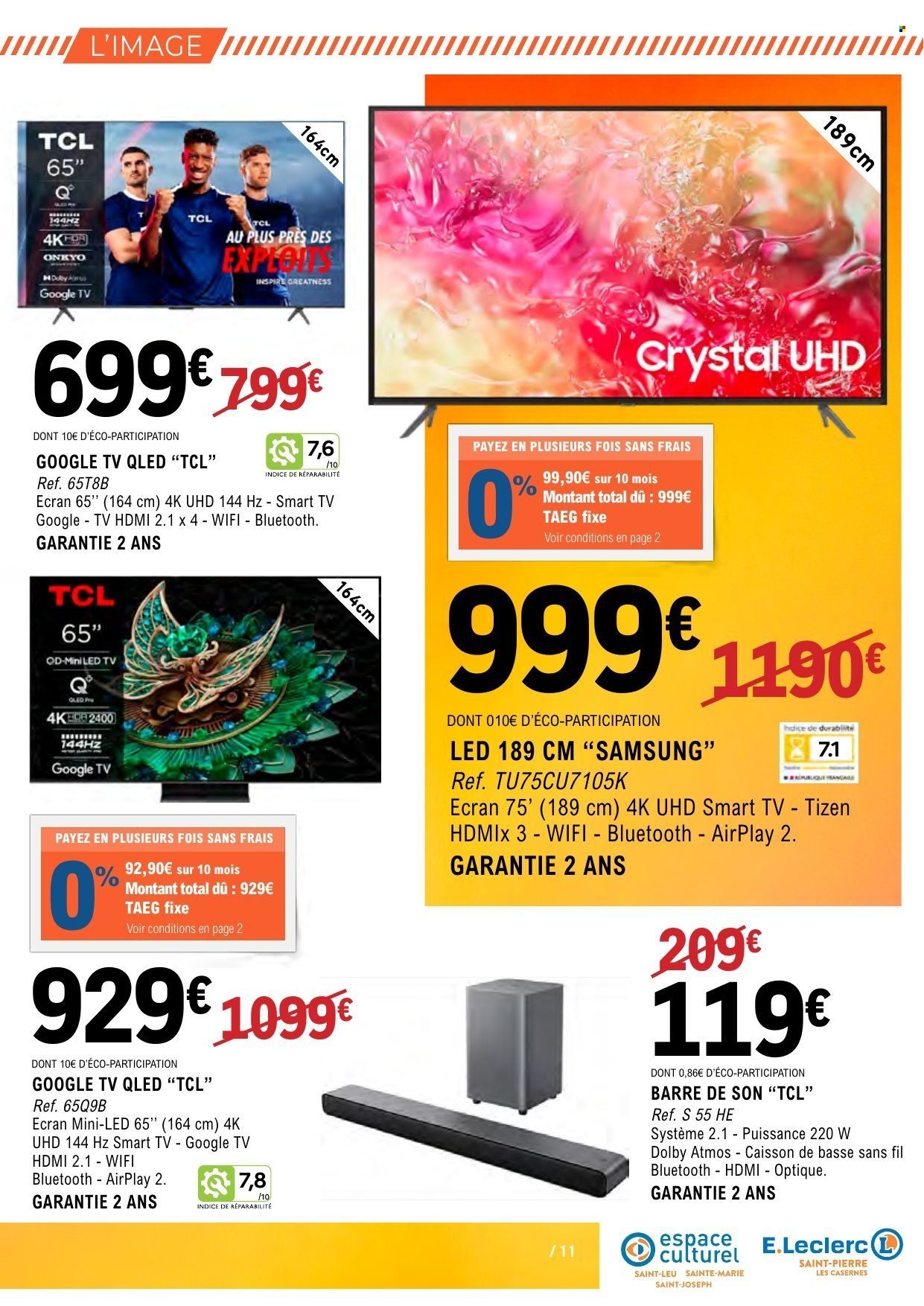 Catalogue E.LECLERC - Du mardi 29 juillet 2025 (2025-07-29 - 2025-08-10)