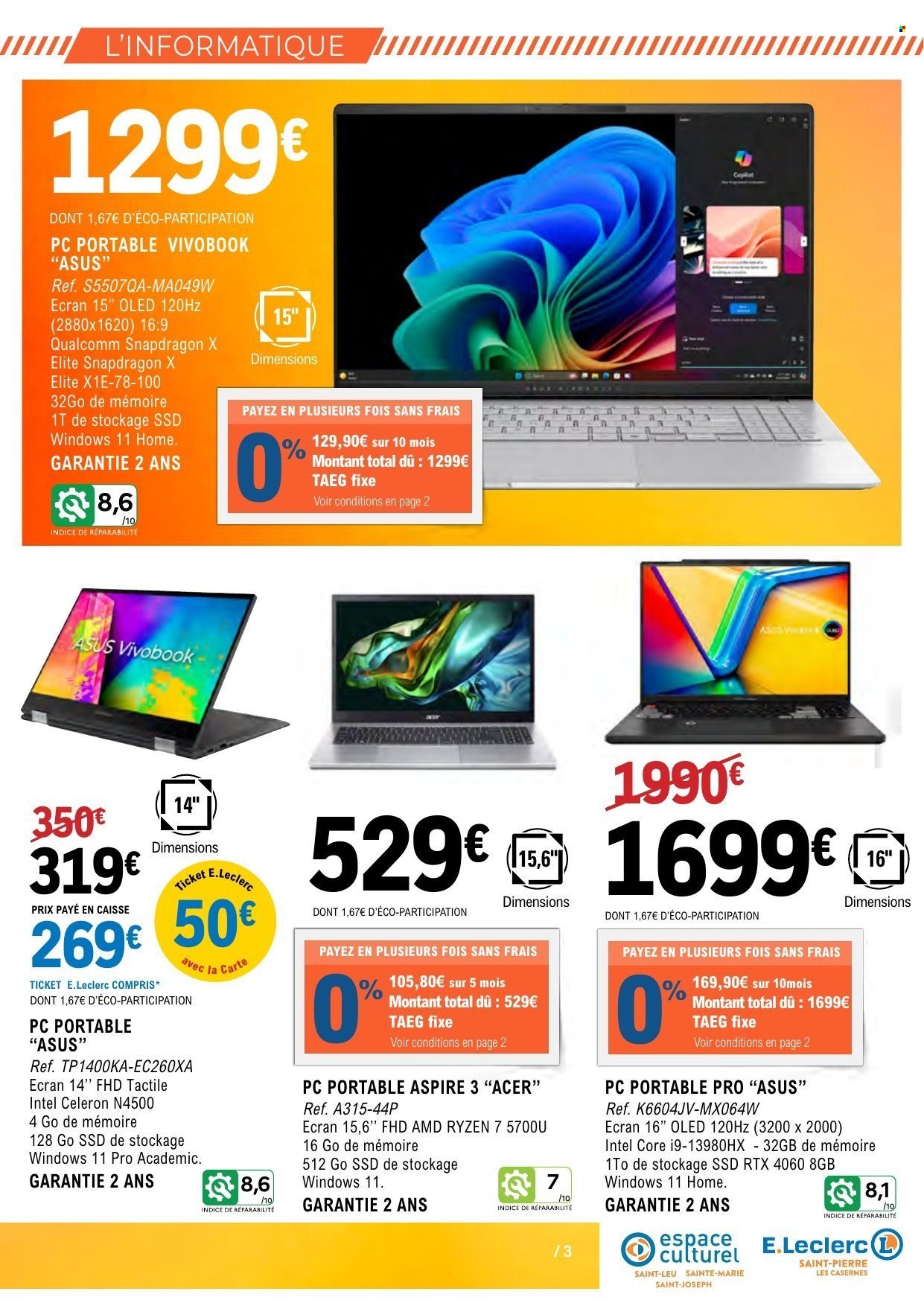 Catalogue E.LECLERC - Du mardi 29 juillet 2025 (2025-07-29 - 2025-08-10)