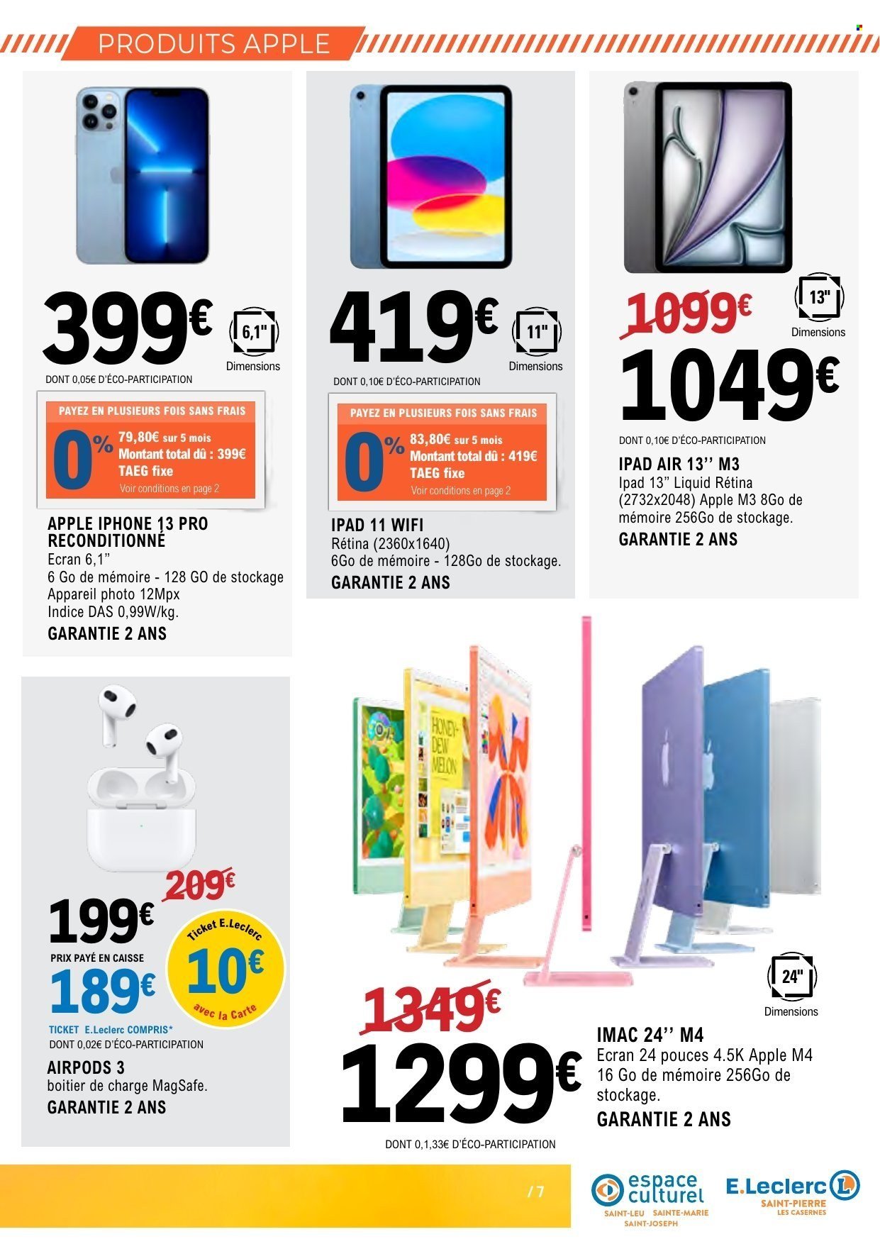 Catalogue E.LECLERC - Du mardi 29 juillet 2025 (2025-07-29 - 2025-08-10)