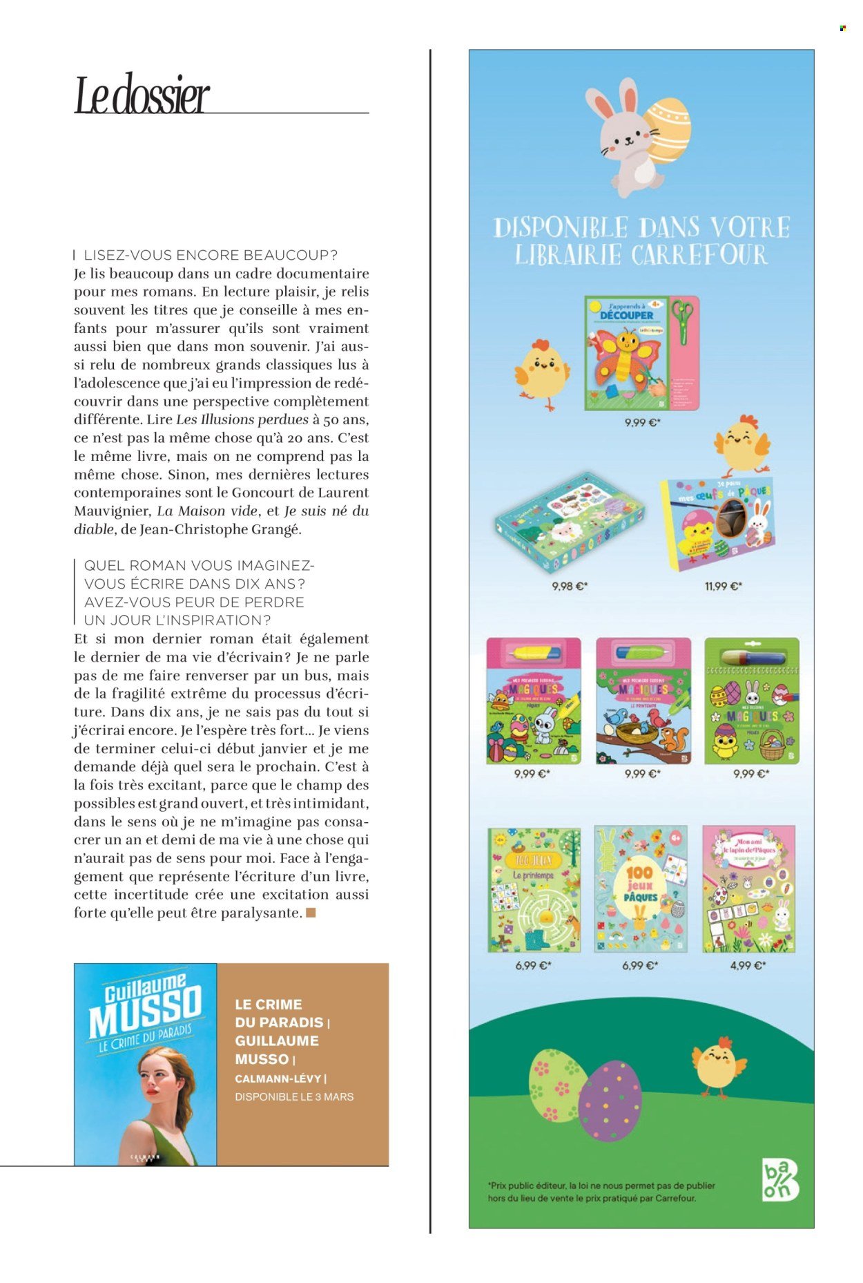 Catalogue CARREFOUR - A CHACUN SA CULTURE (2026-03-01 - 2026-03-31)