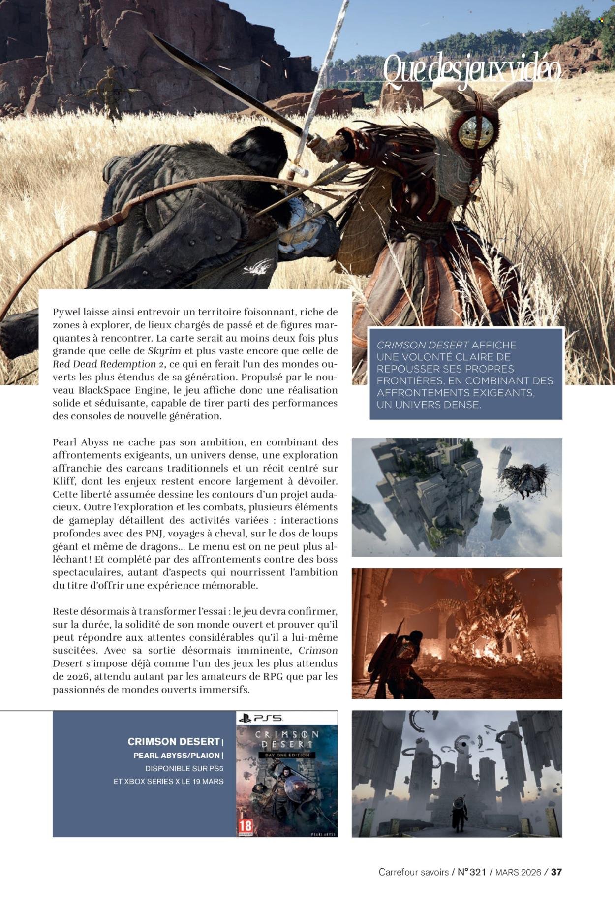 Catalogue CARREFOUR - A CHACUN SA CULTURE (2026-03-01 - 2026-03-31)