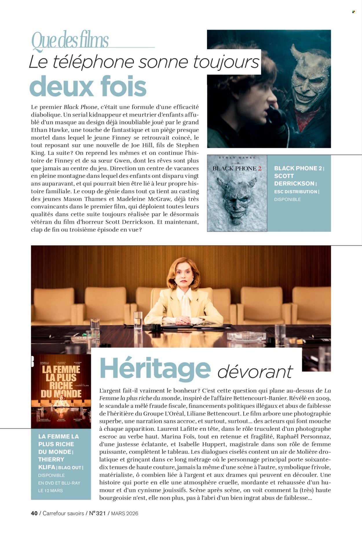 Catalogue CARREFOUR - A CHACUN SA CULTURE (2026-03-01 - 2026-03-31)