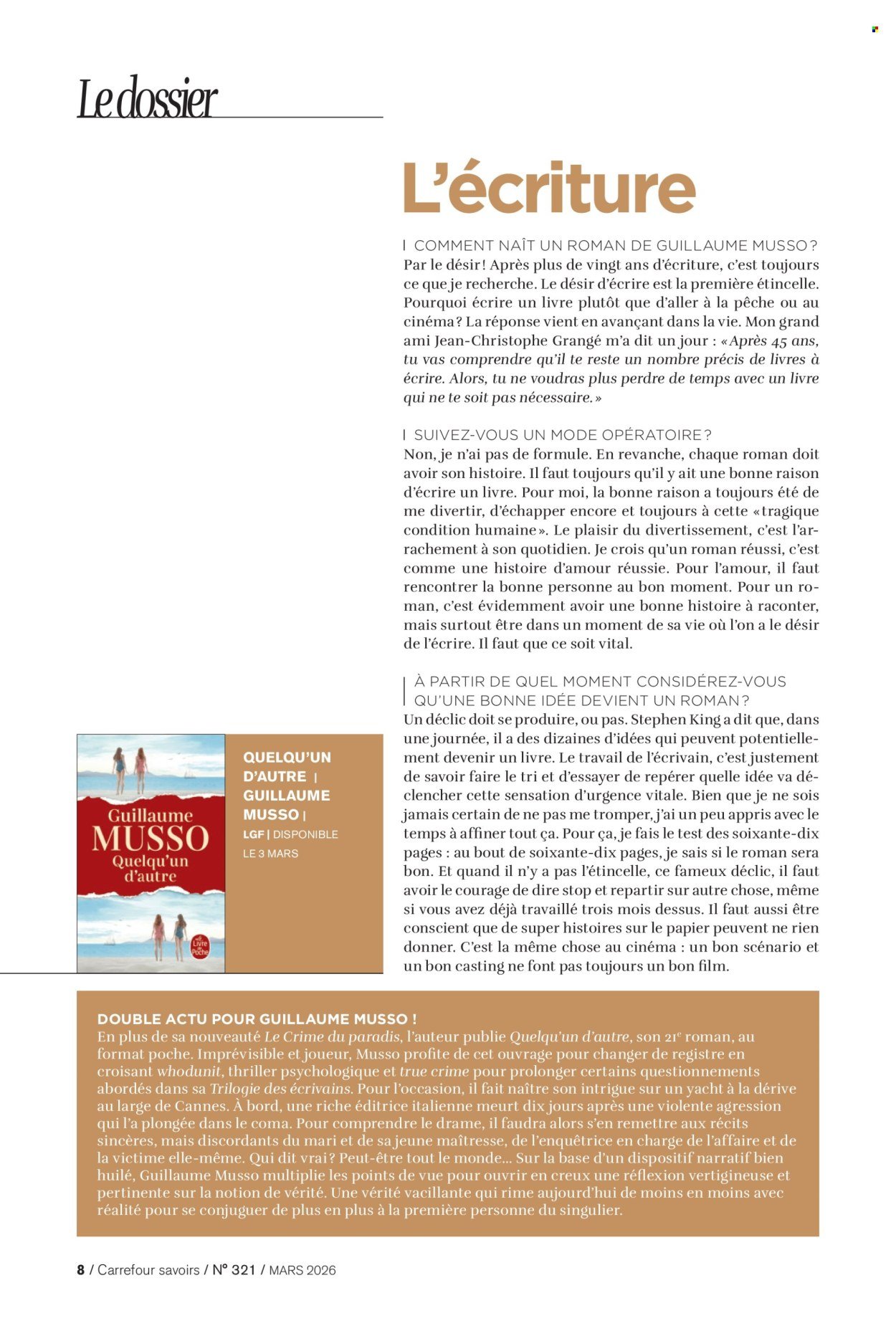 Catalogue CARREFOUR - A CHACUN SA CULTURE