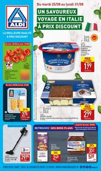 Catalogue ALDI - Un savourex voyage en Italie à prix discount