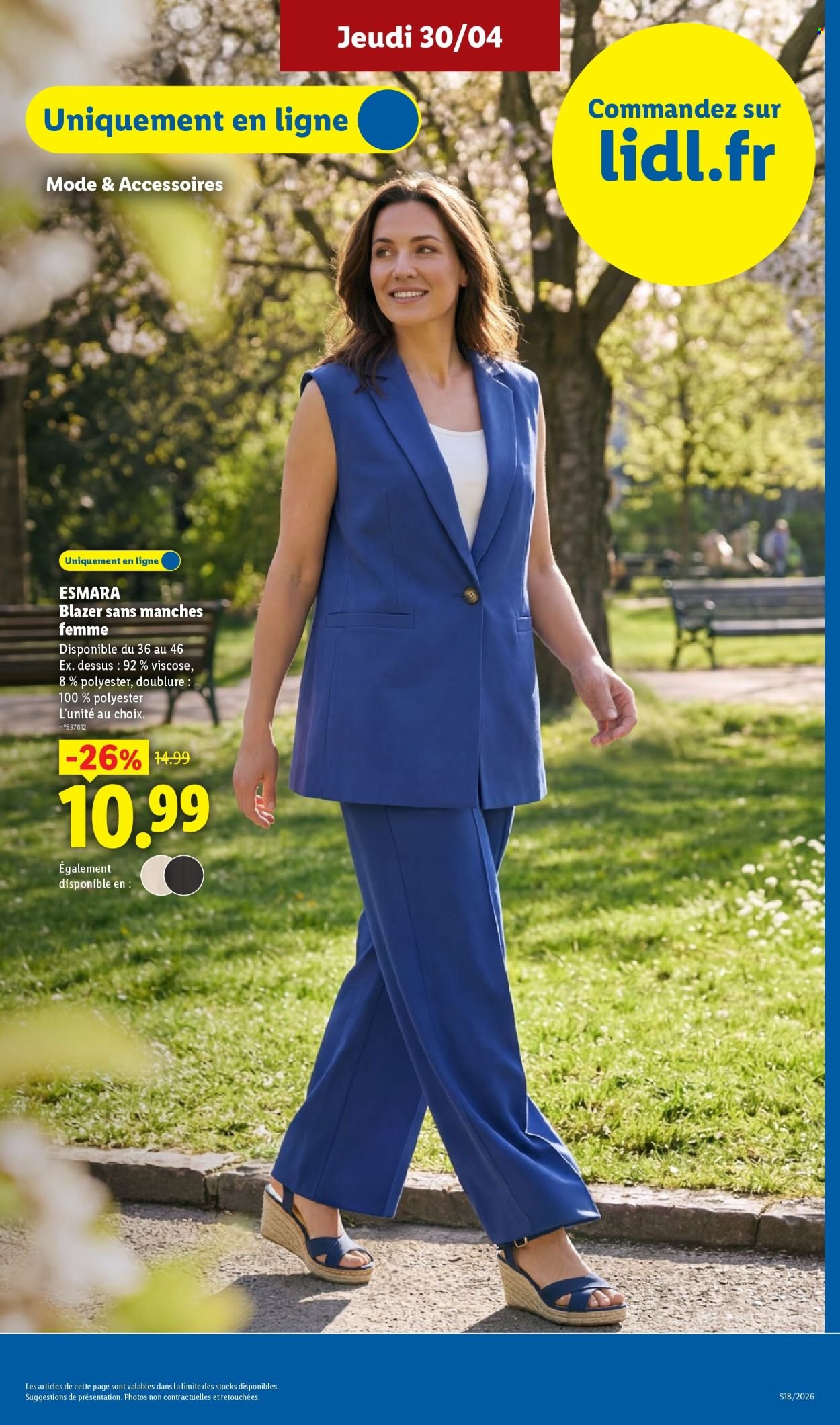 Catalogue LIDL - Les Exclu Web de la semaine (2026-04-27 - 2026-04-30)