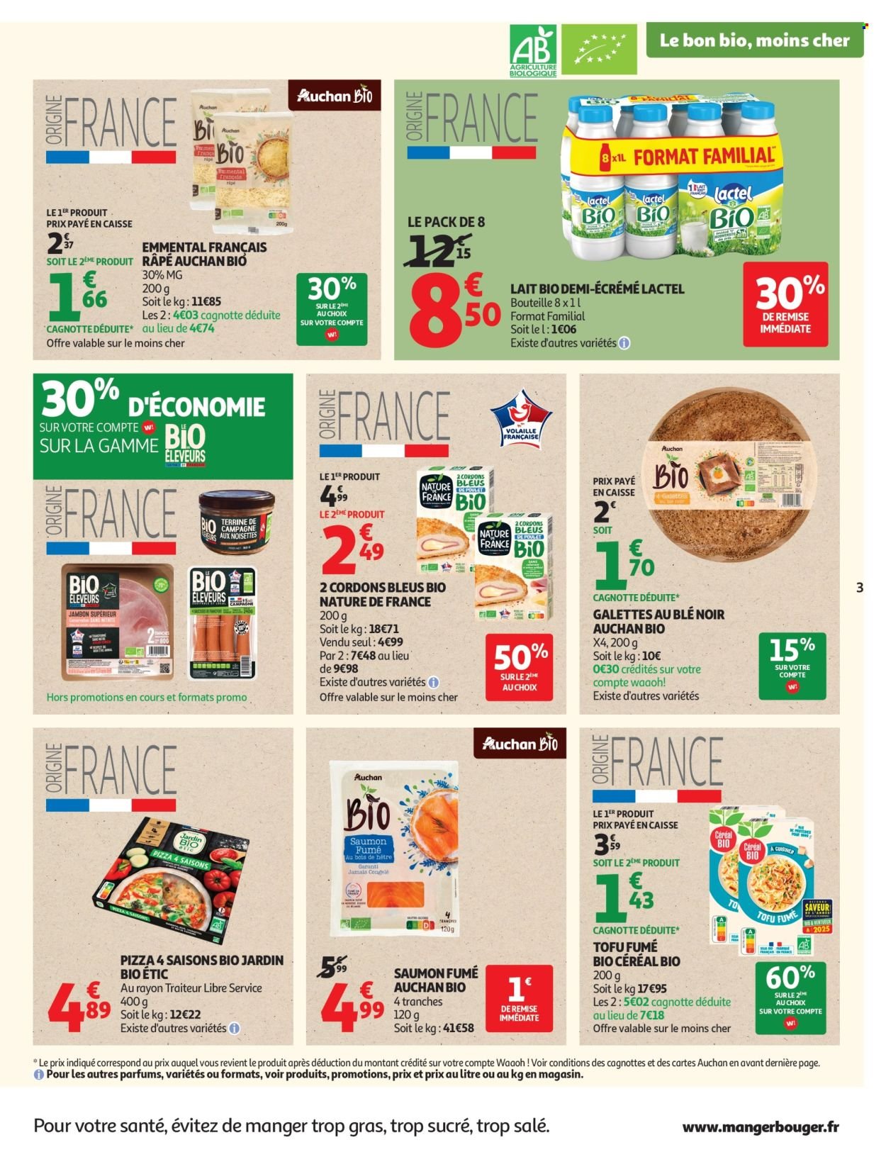 Catalogue AUCHAN - Tout le bio à prix sain dans votre super