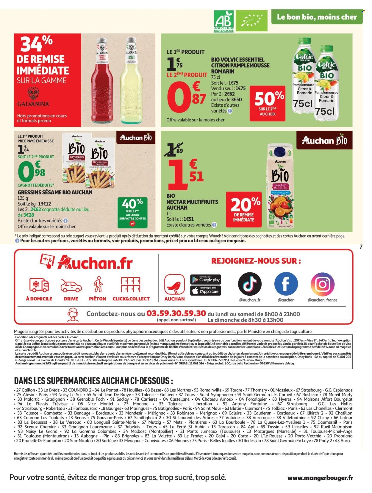 Catalogue AUCHAN - Tout le bio à prix sain dans votre super