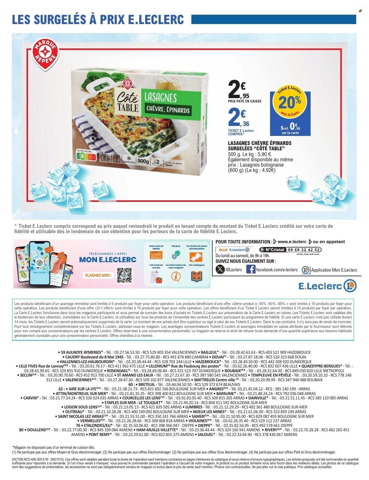 Catalogue E.LECLERC - SURGELES - DIGITALE