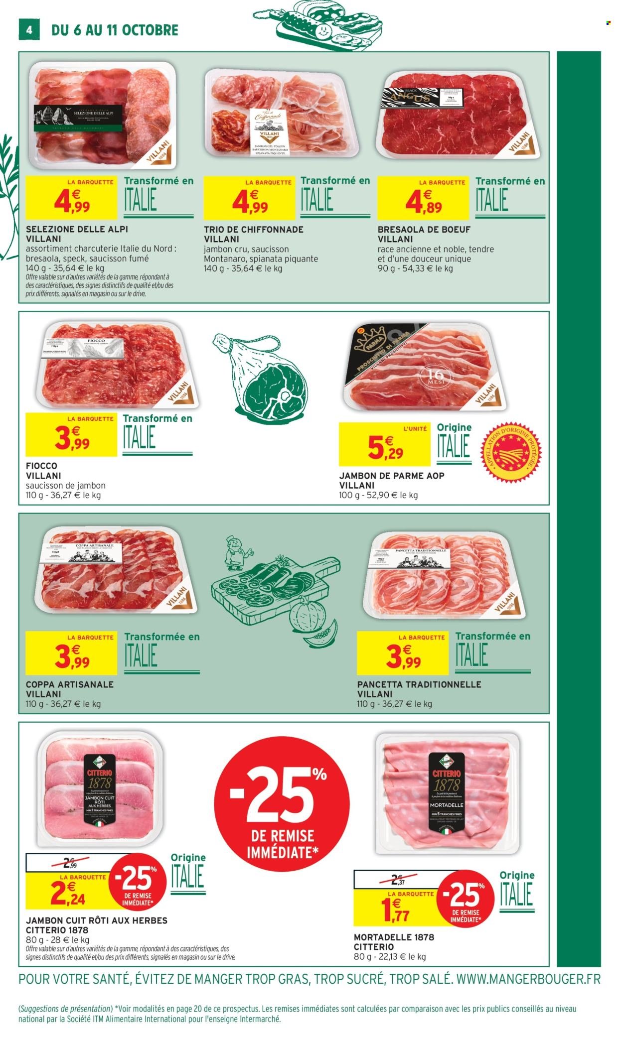 Catalogue INTERMARCHÉ - Semaine italienne