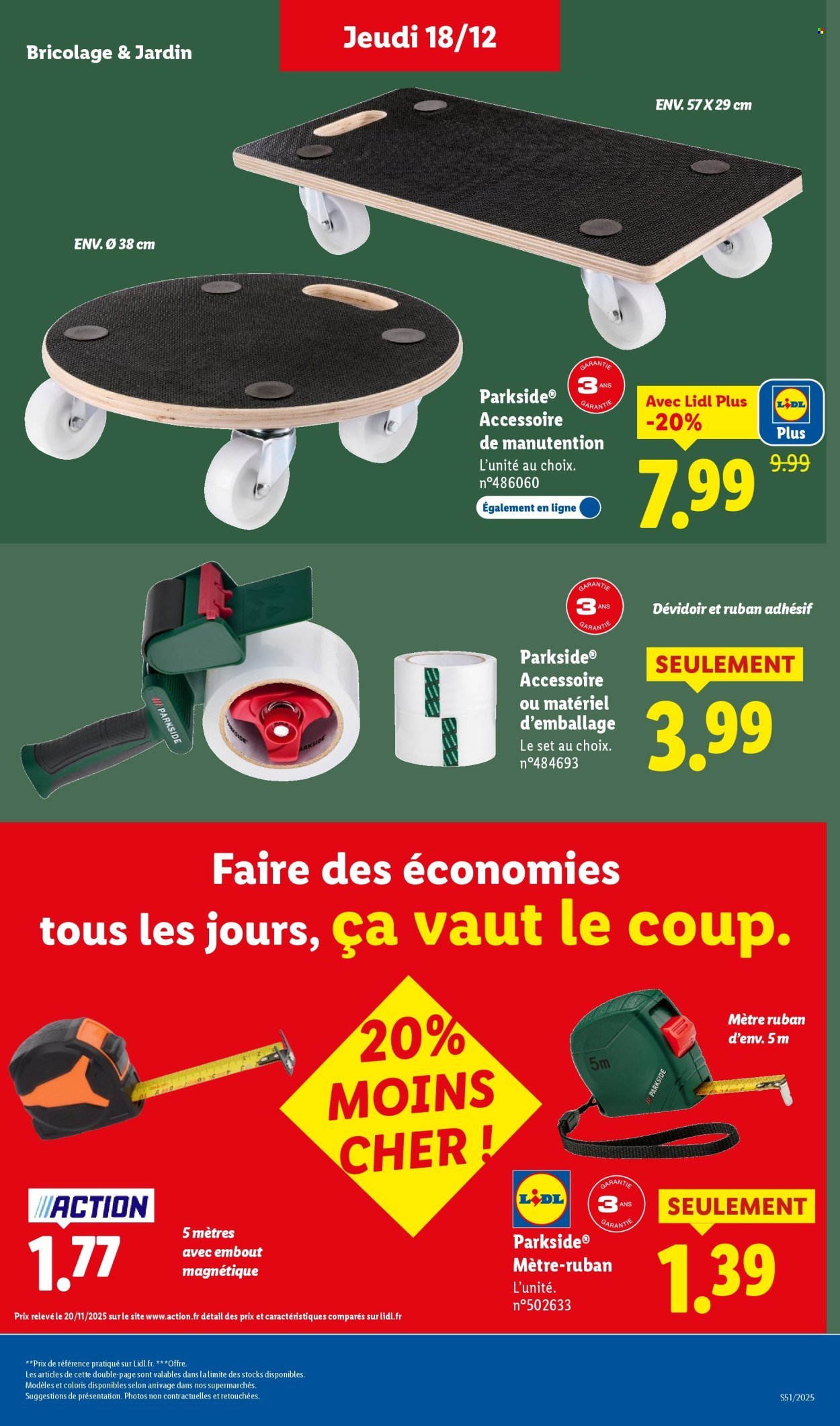 Catalogue LIDL - Les bonnes affaires de la semaine (2025-12-18 - 2025-12-22)