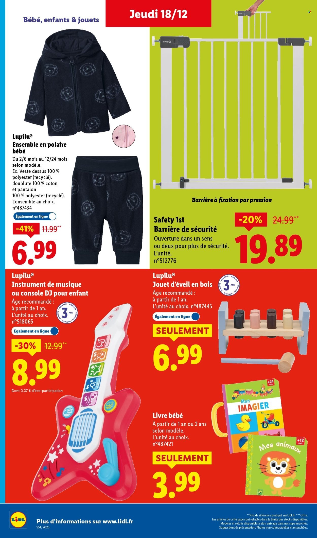 Catalogue LIDL - Les bonnes affaires de la semaine (2025-12-18 - 2025-12-22)