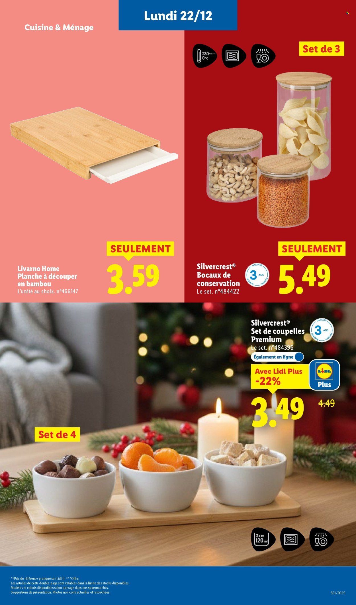 Catalogue LIDL - Les bonnes affaires de la semaine (2025-12-18 - 2025-12-22)
