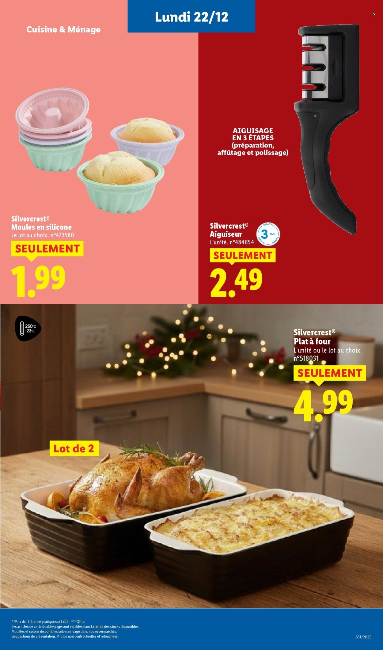Catalogue LIDL - Les bonnes affaires de la semaine (2025-12-18 - 2025-12-22)