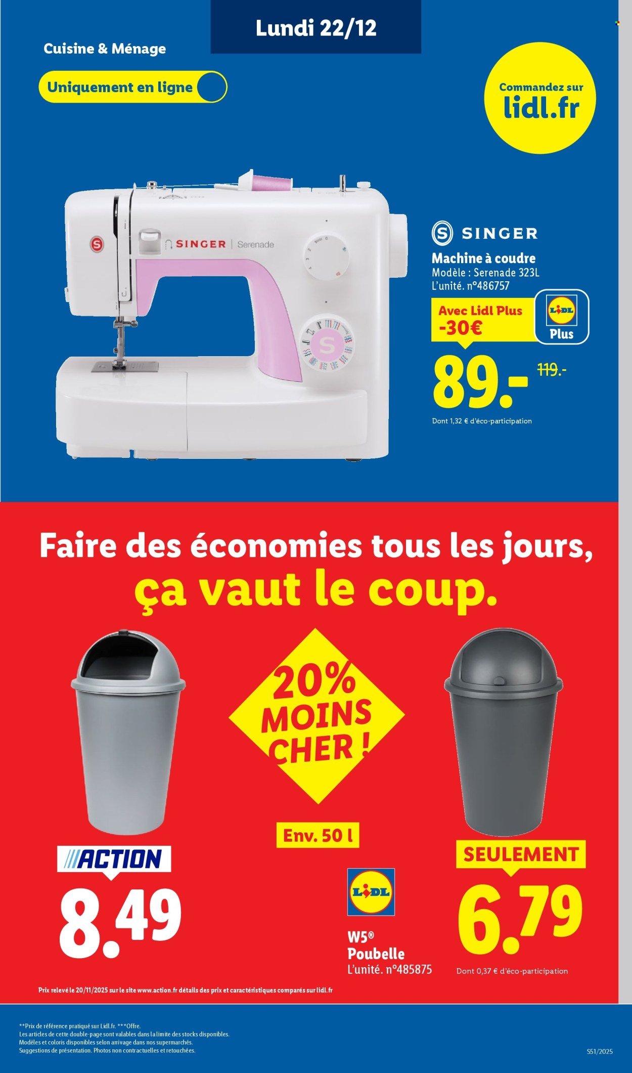 Catalogue LIDL - Les bonnes affaires de la semaine (2025-12-18 - 2025-12-22)