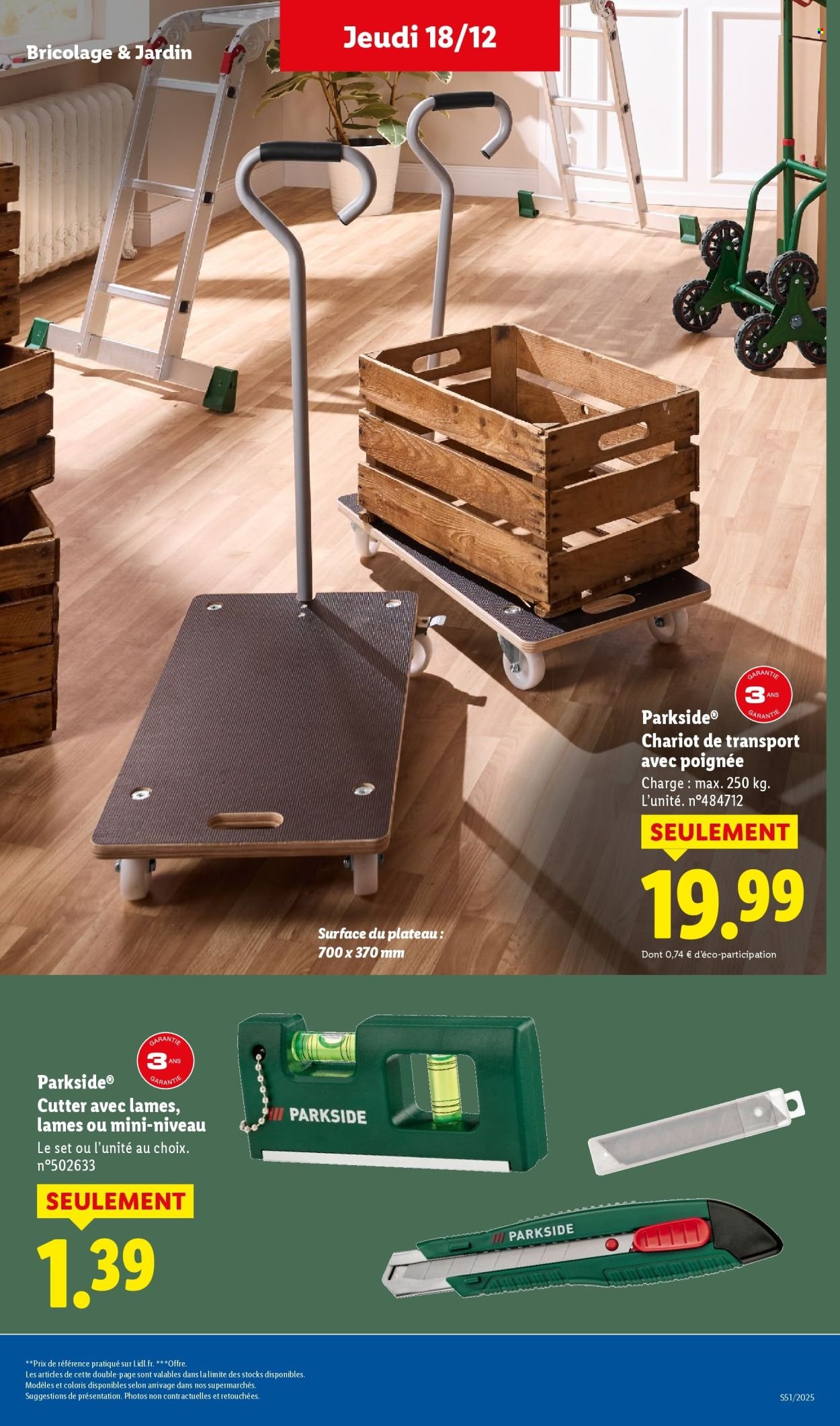 Catalogue LIDL - Les bonnes affaires de la semaine (2025-12-18 - 2025-12-22)