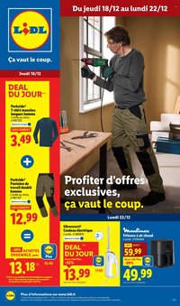 Catalogue LIDL - Les bonnes affaires de la semaine