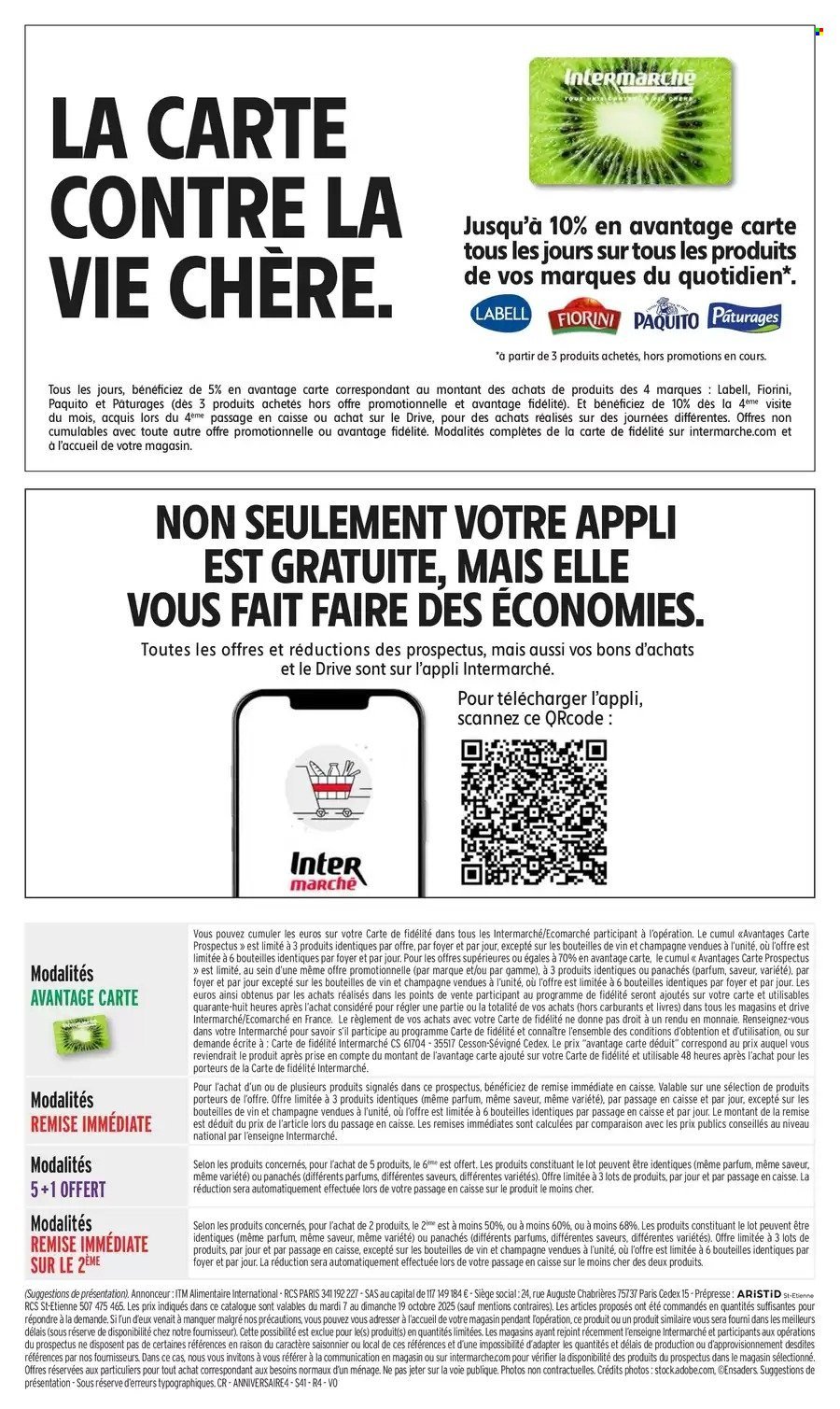 Catalogue INTERMARCHÉ - LES PRODUITS DE NOS RÉGIONS (2025-10-07 - 2025-10-19)