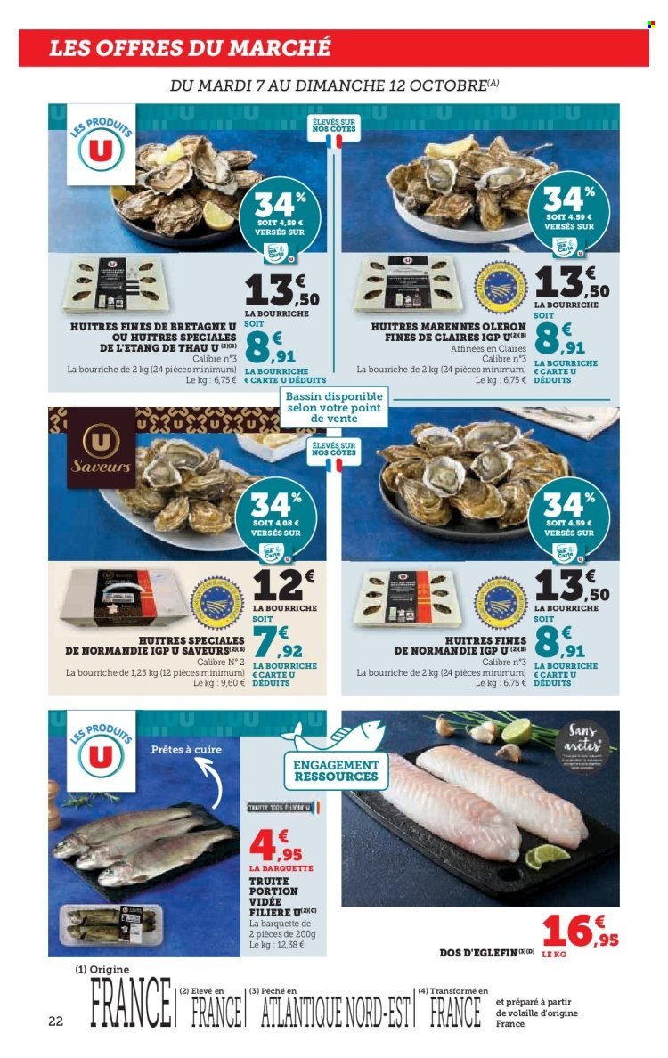 Catalogue SUPER U - Les prix bas de la semaine (2025-10-07 - 2025-10-19)