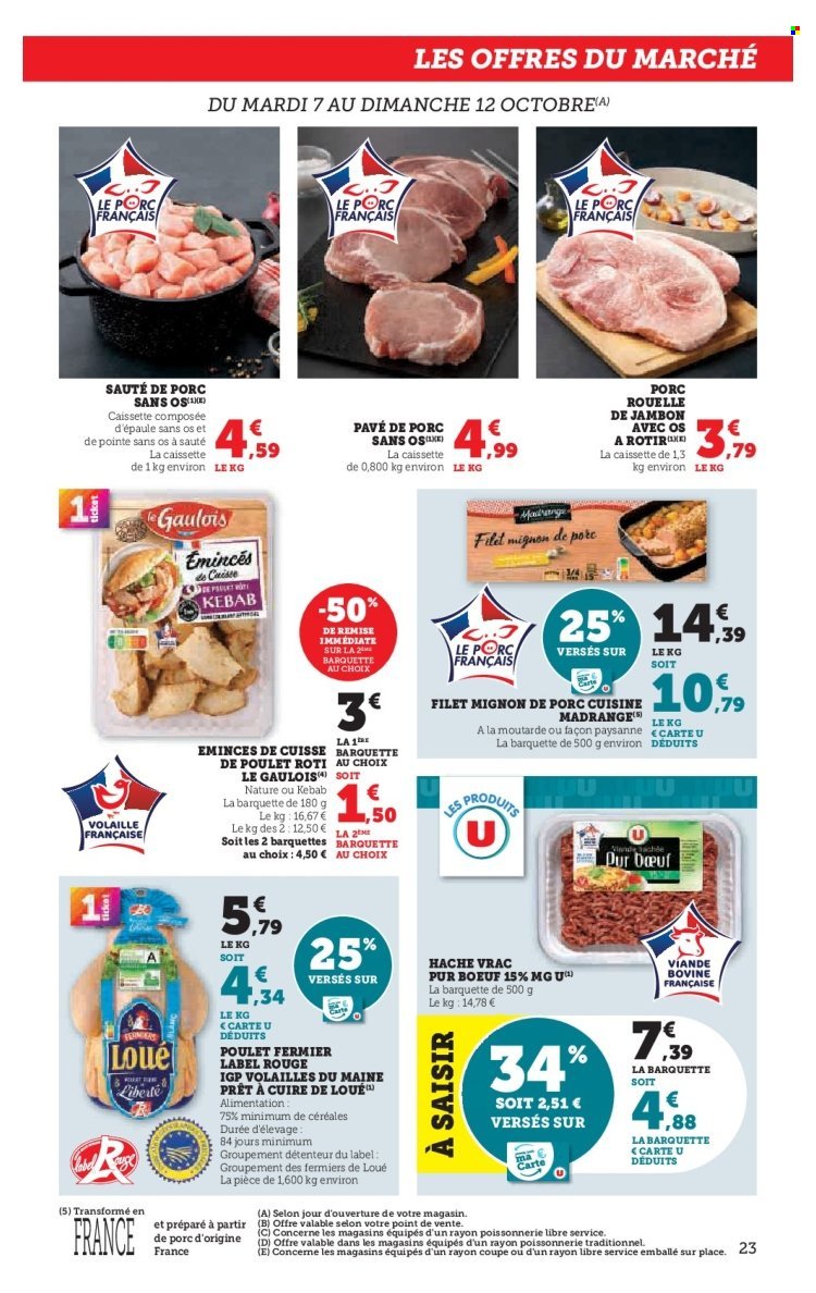 Catalogue SUPER U - Les prix bas de la semaine (2025-10-07 - 2025-10-19)