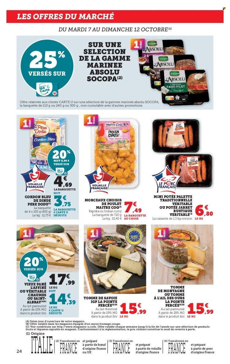 Catalogue SUPER U - Les prix bas de la semaine (2025-10-07 - 2025-10-19)
