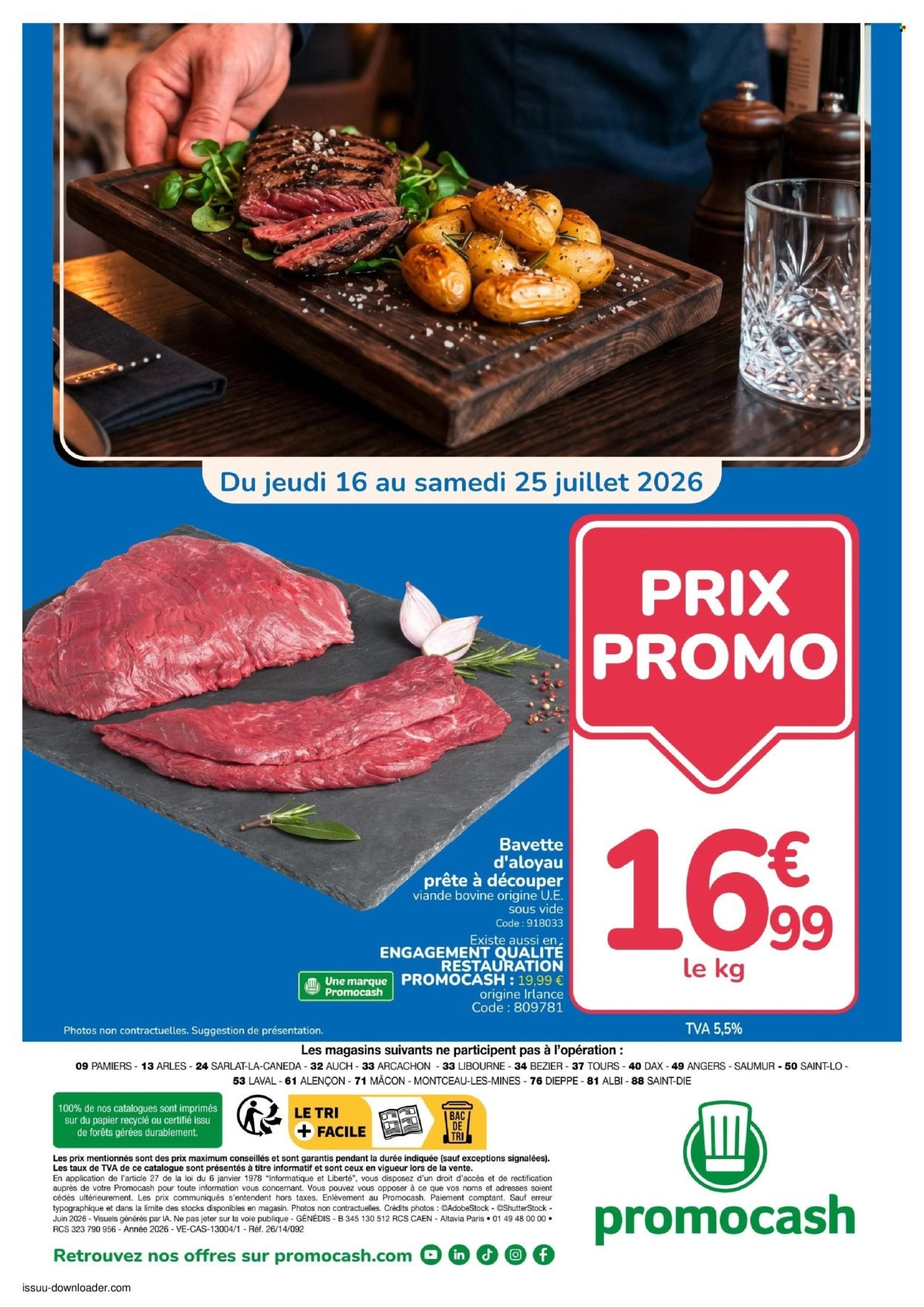 Catalogue PROMOCASH - Vos Promos
