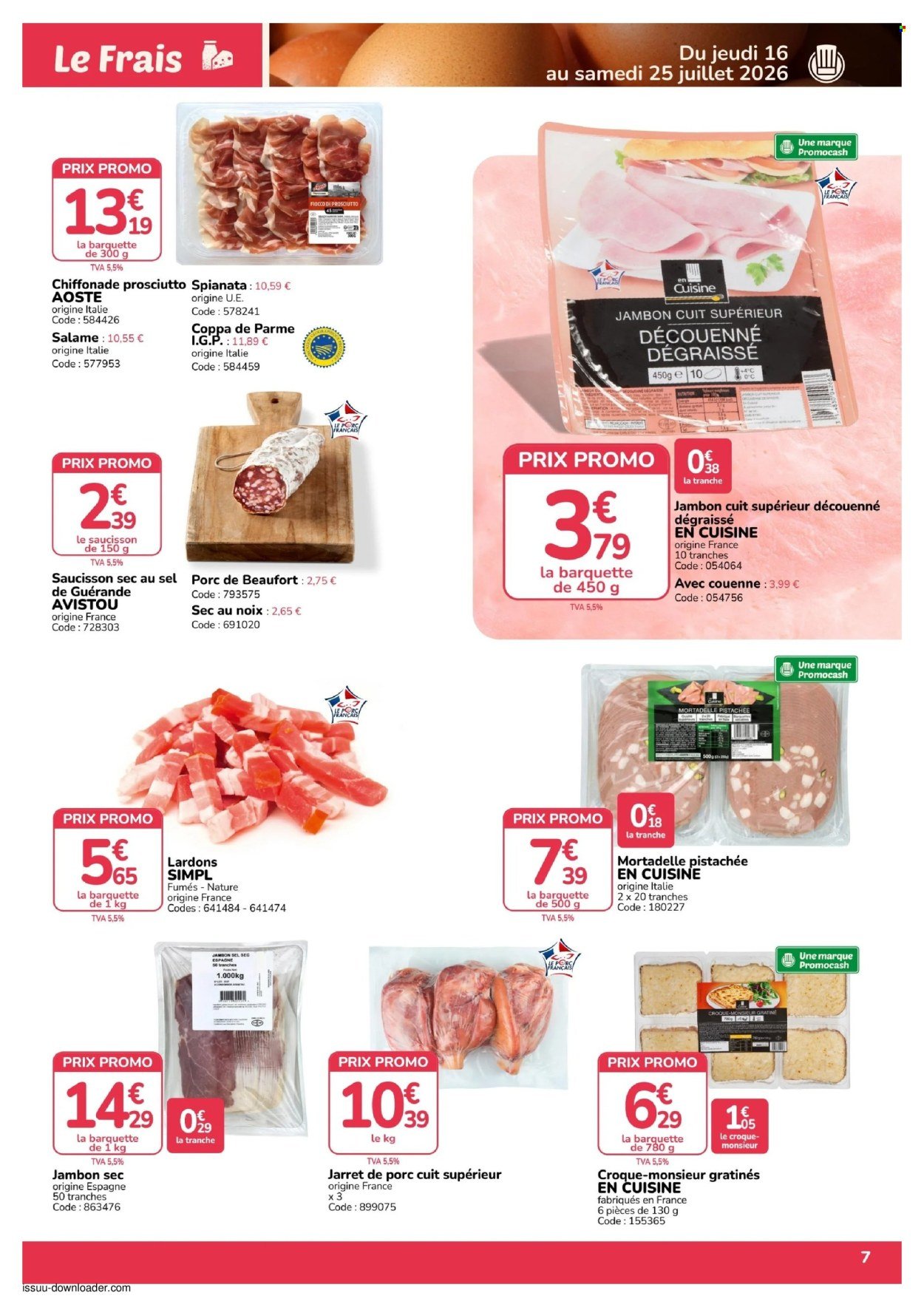 Catalogue PROMOCASH - Vos Promos