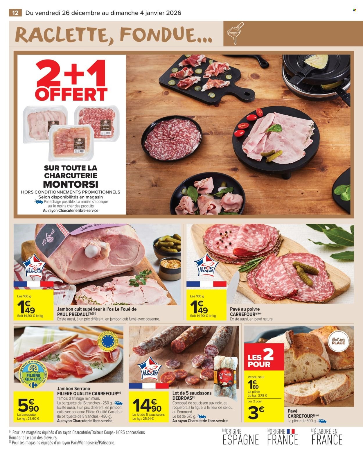 Catalogue CARREFOUR MARKET - SPÉCIAL RACLETTE
