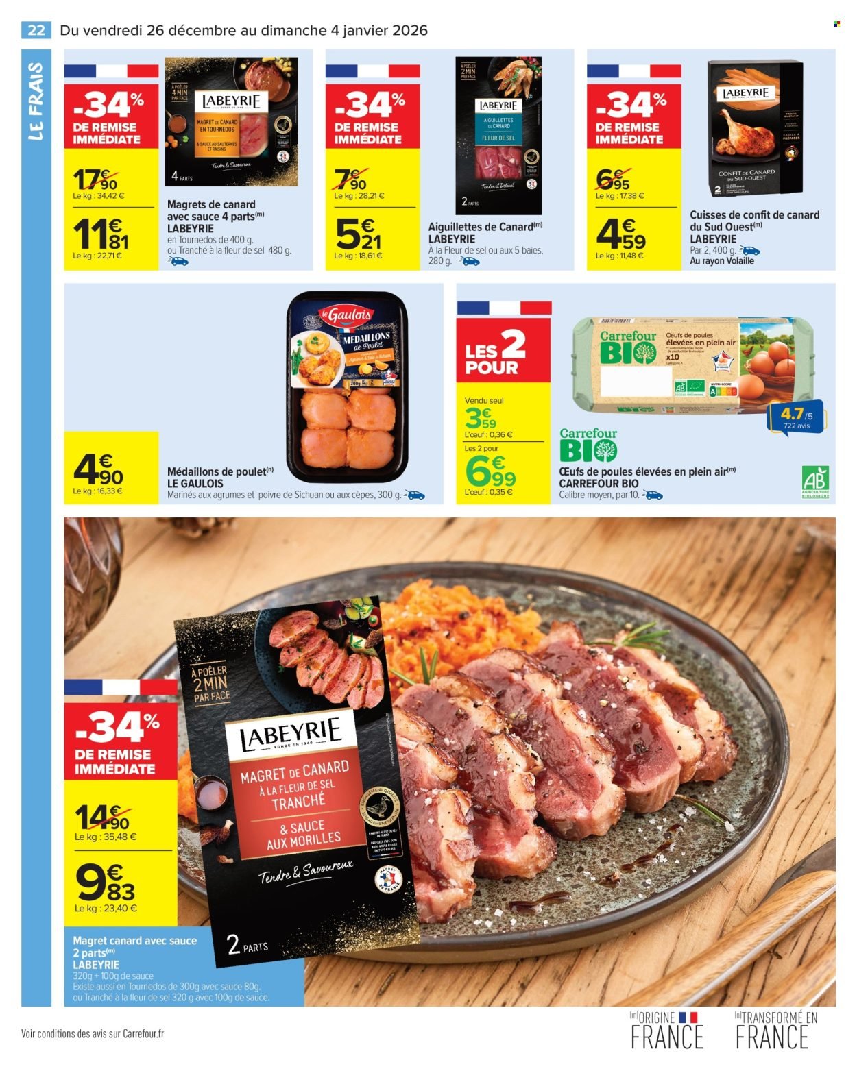Catalogue CARREFOUR MARKET - SPÉCIAL RACLETTE (2025-12-26 - 2026-01-04)