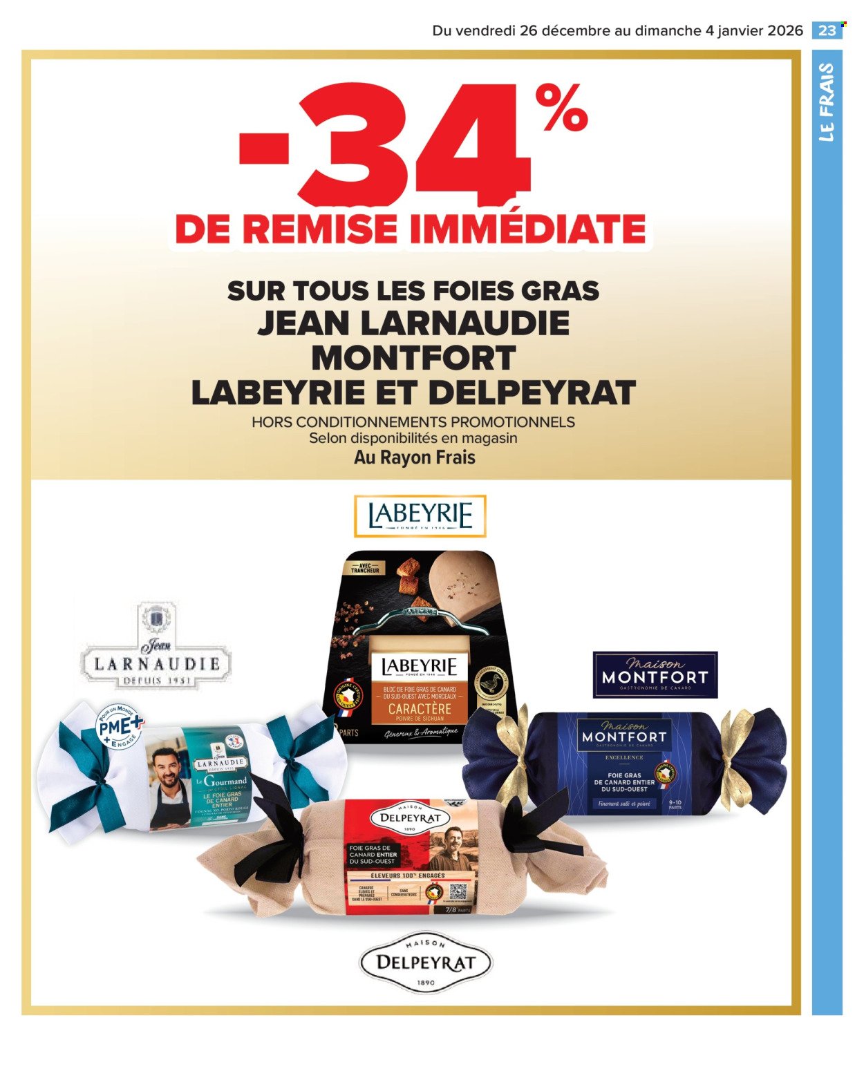 Catalogue CARREFOUR MARKET - SPÉCIAL RACLETTE (2025-12-26 - 2026-01-04)