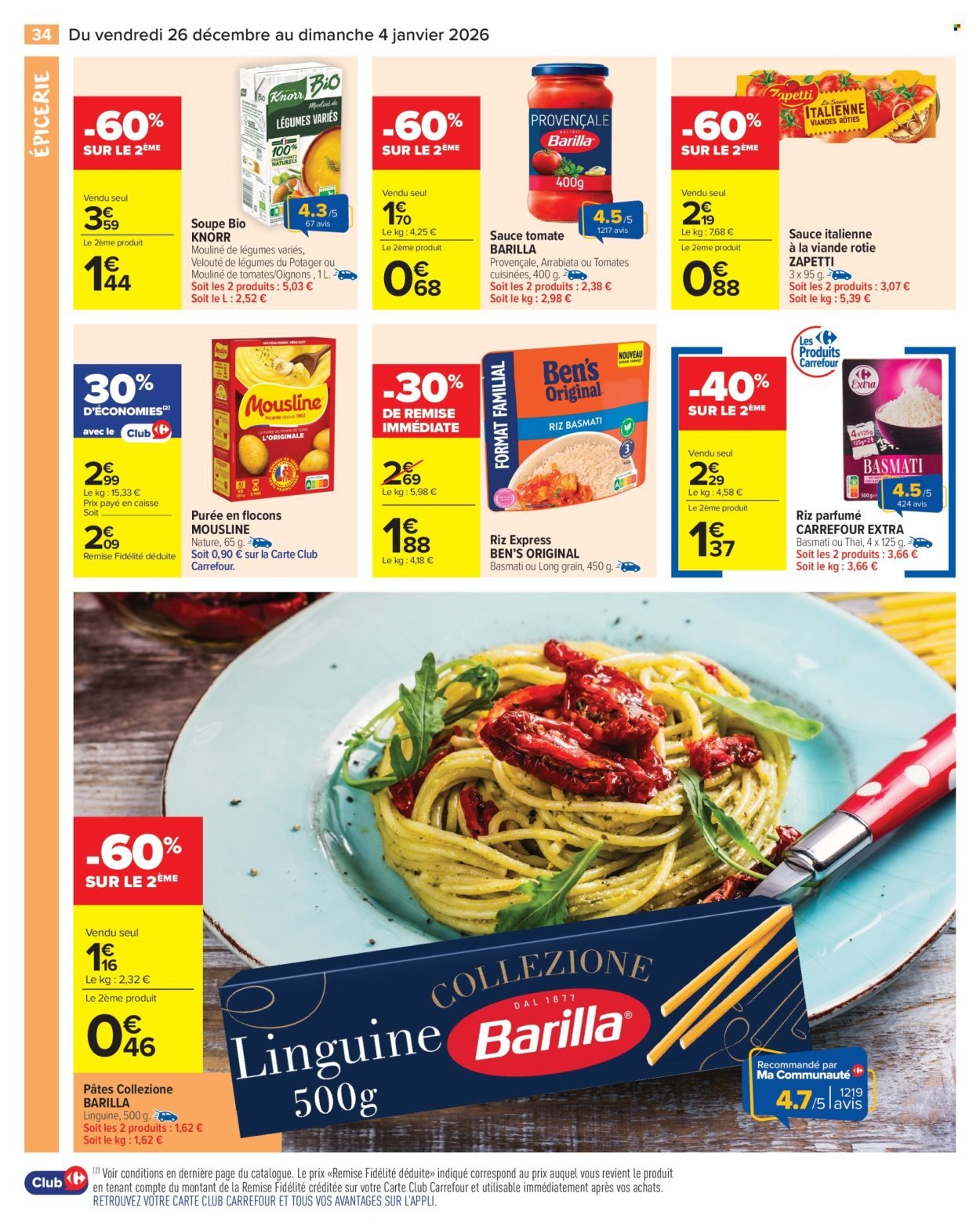 Catalogue CARREFOUR MARKET - SPÉCIAL RACLETTE (2025-12-26 - 2026-01-04)