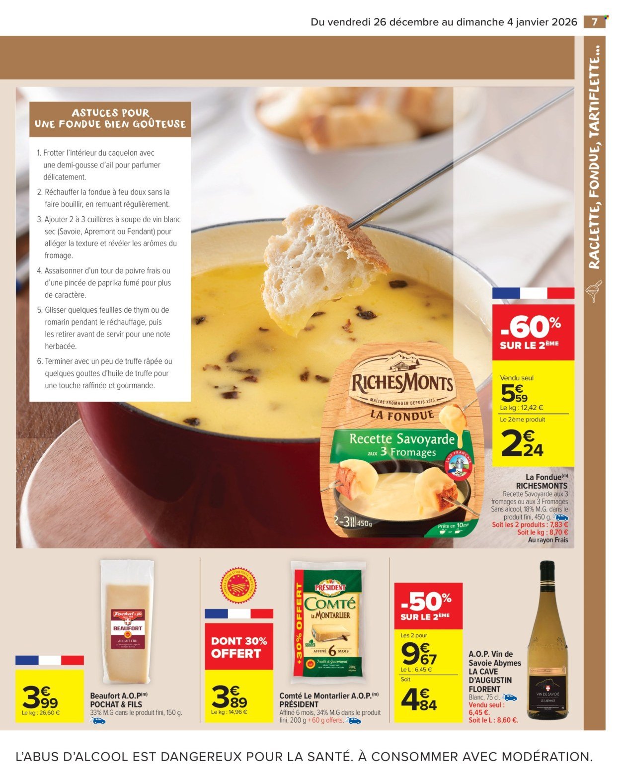 Catalogue CARREFOUR MARKET - SPÉCIAL RACLETTE