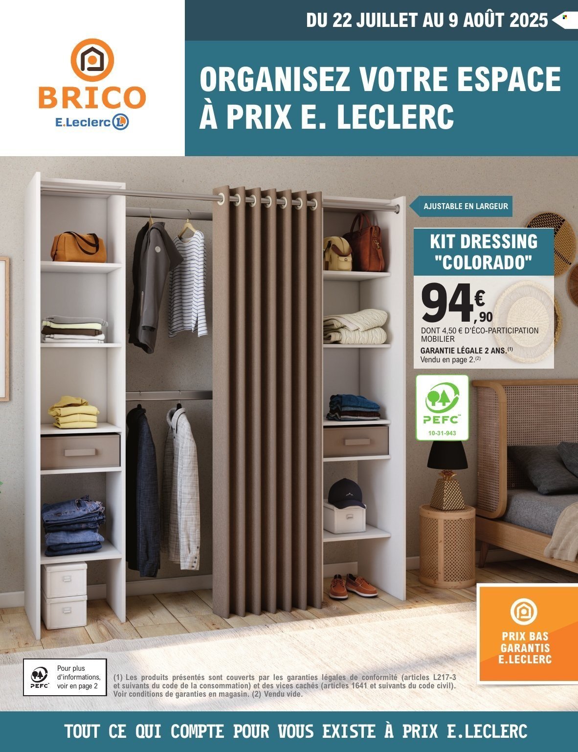 Catalogue E.LECLERC - TRAFIC BRICO (2025-07-22 - 2025-08-09)