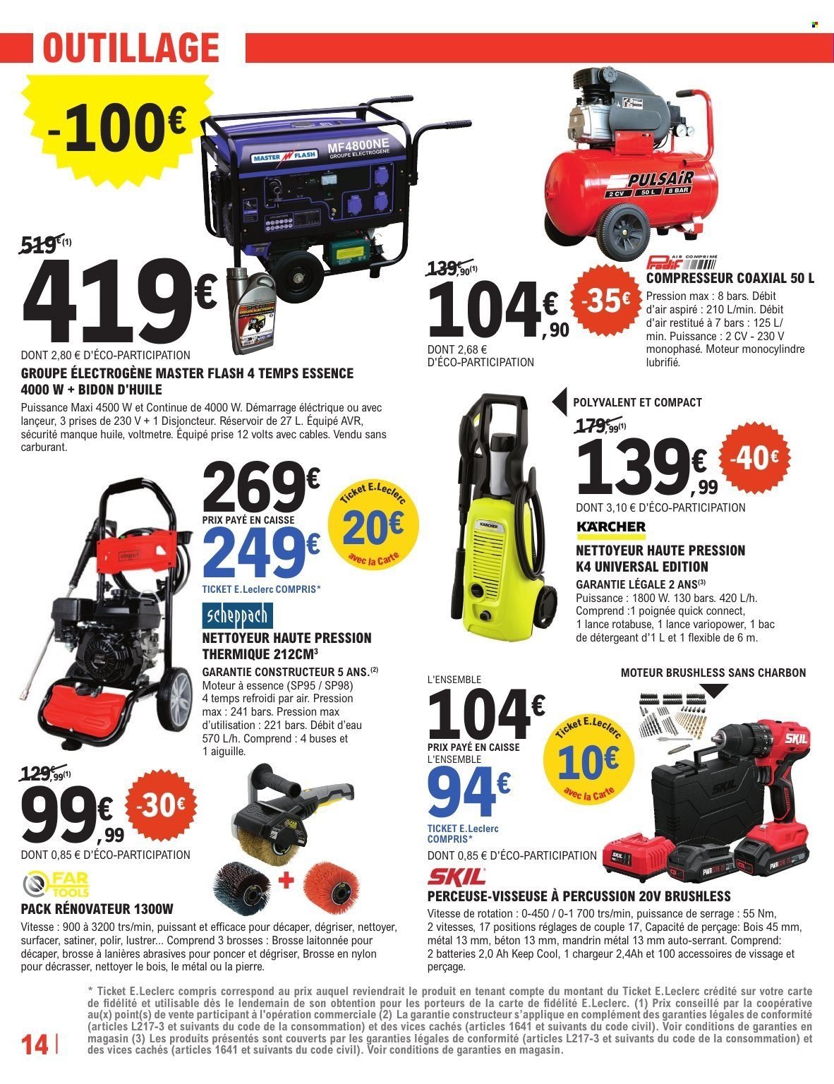 Catalogue E.LECLERC - TRAFIC BRICO (2025-07-22 - 2025-08-09)