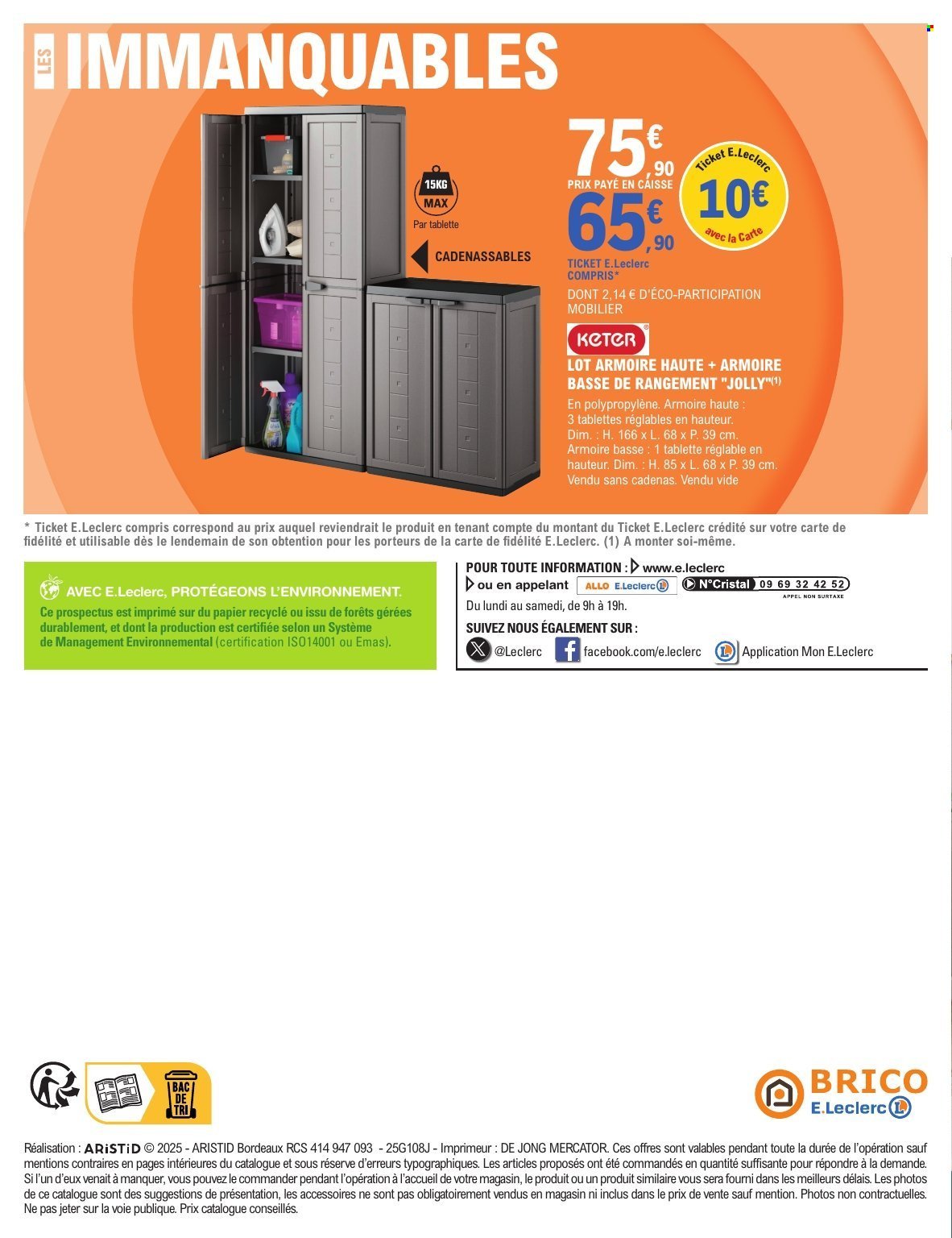Catalogue E.LECLERC - TRAFIC BRICO (2025-07-22 - 2025-08-09)