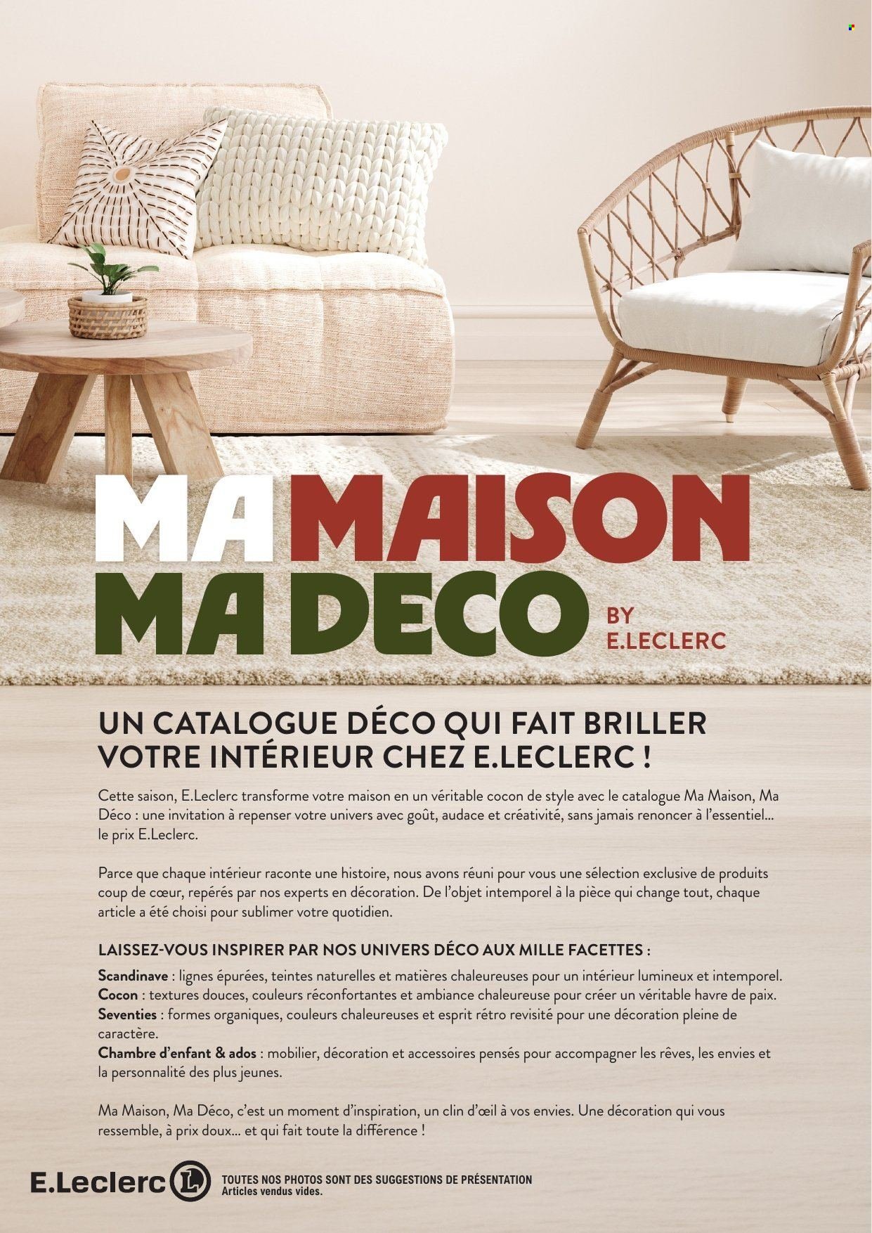 Catalogue E.LECLERC - MA MAISON MA DECO DIGITAL