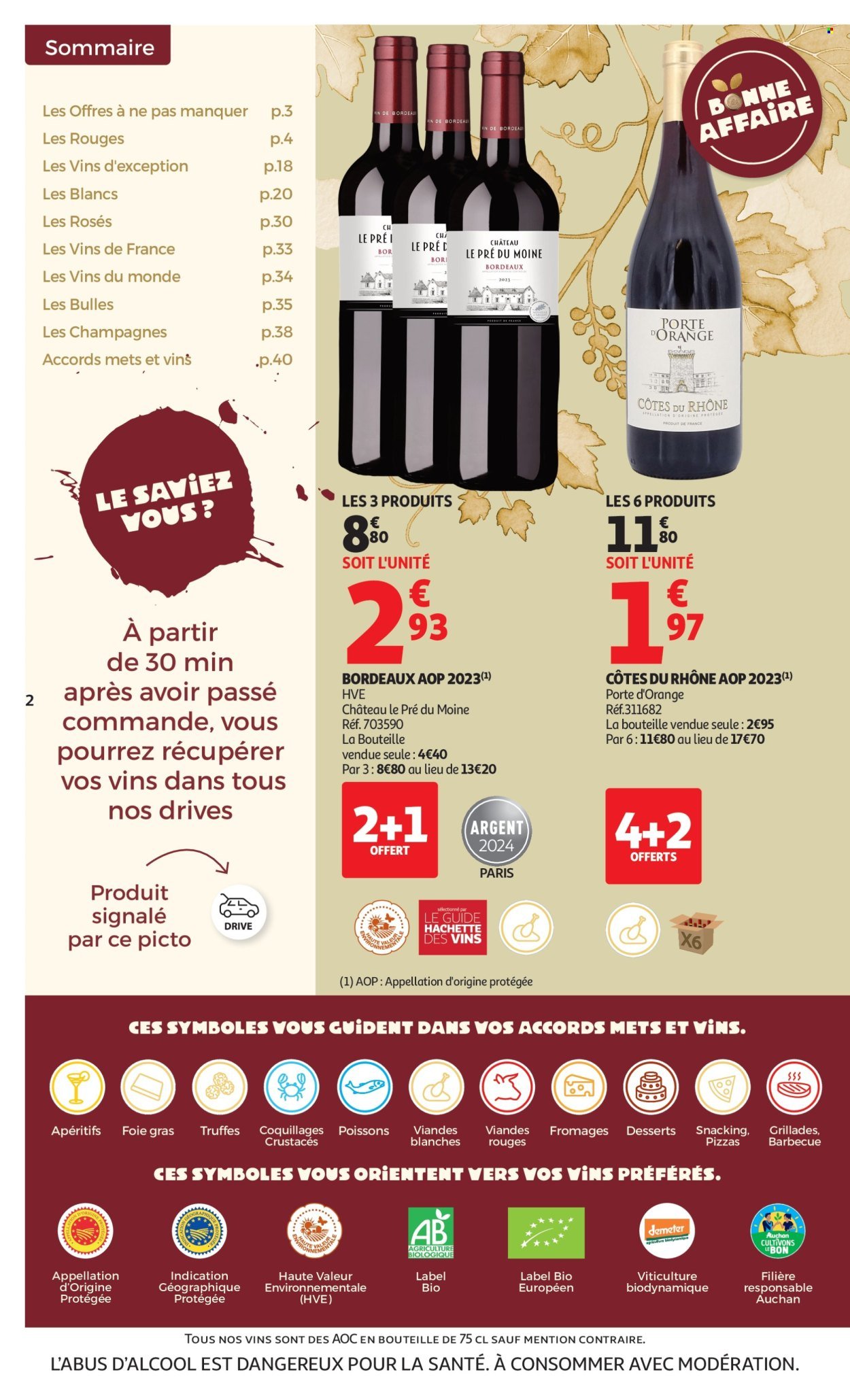 Catalogue AUCHAN - Foire aux vins