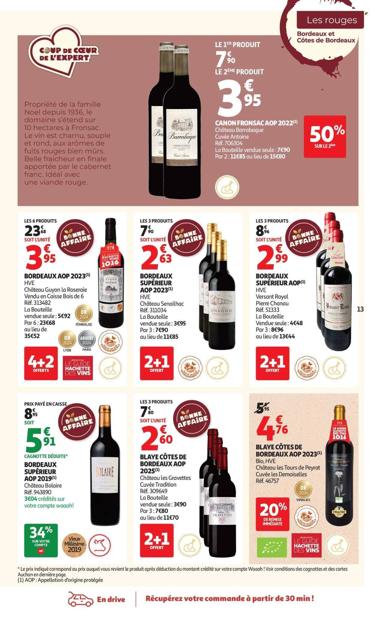 Catalogue AUCHAN - Foire aux vins